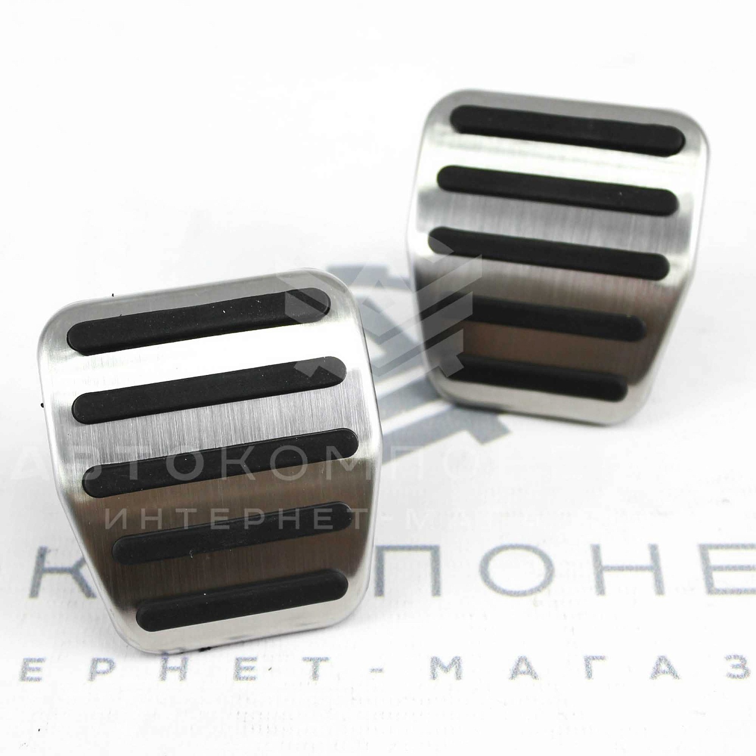 Накладки на педали "Sal-Man" МТ Лада Vesta (черные) (01164) Накладки на педали "Sal-Man" МТ Лада Vesta (черные) (01164)