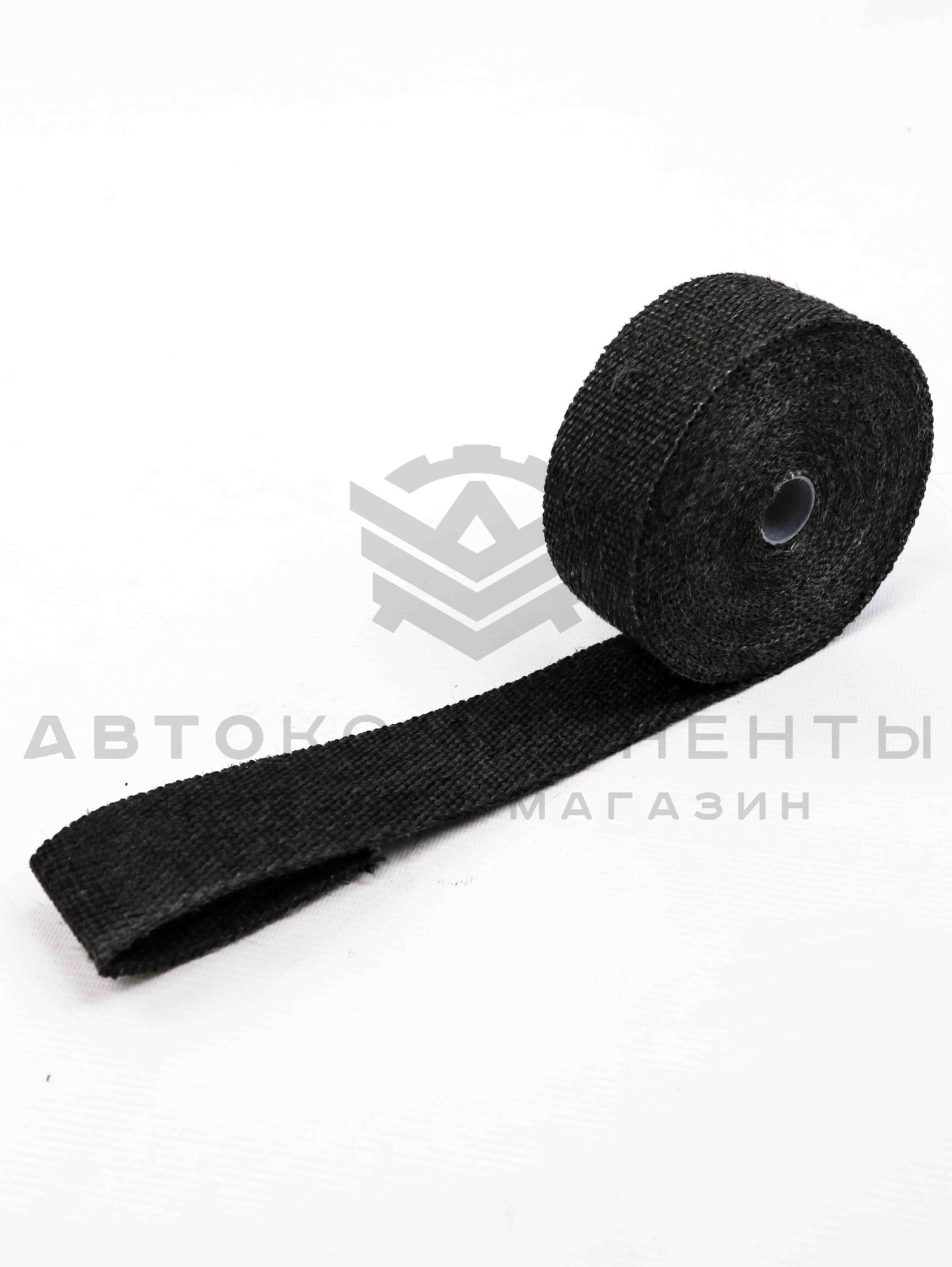 Термолента (стекловолокно) черная (10м) 800°С