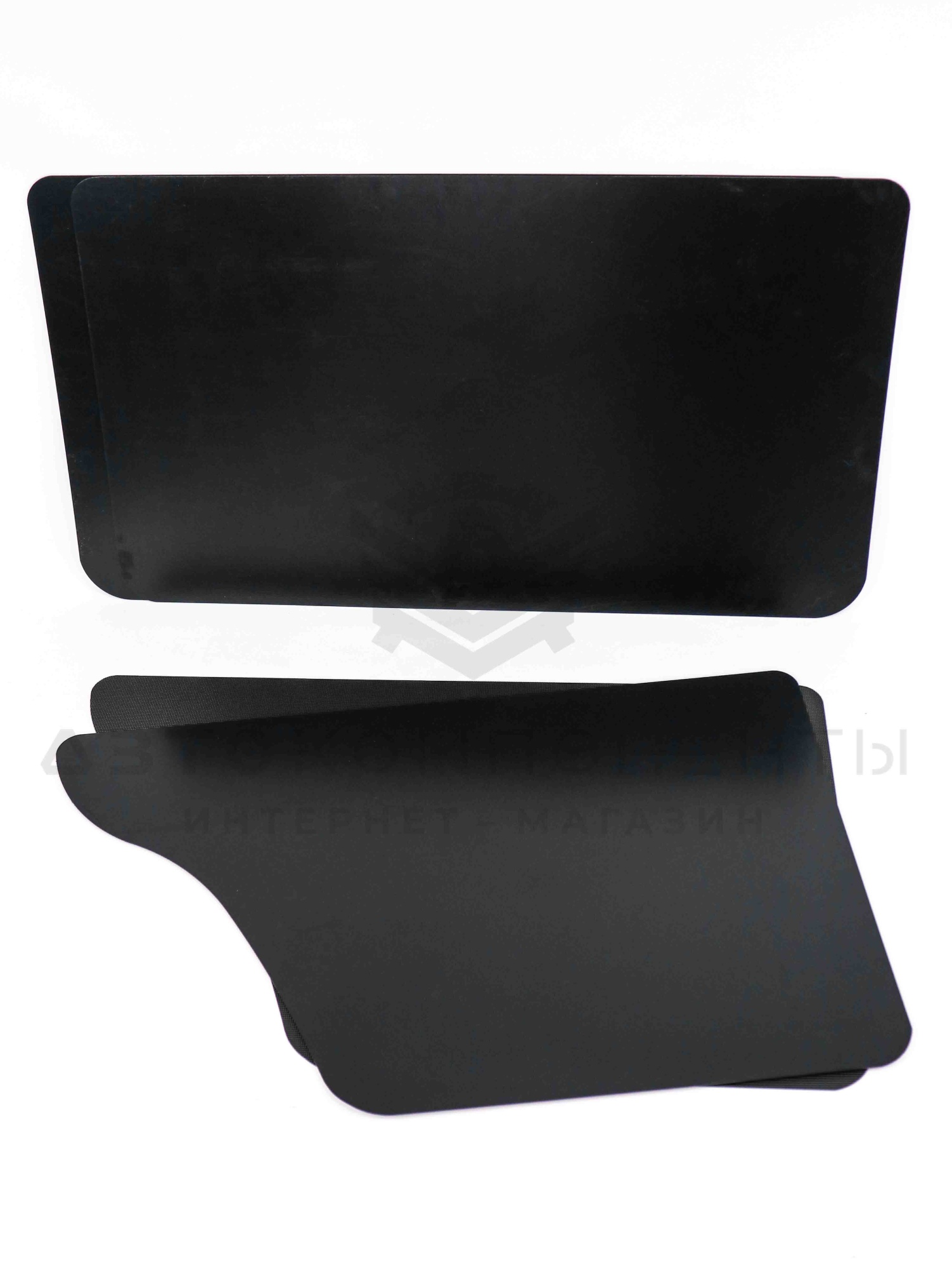 Дверные обшивки (карты дверей) "Пиксель" без отверстий ВАЗ 2101-2107 (АБС пластик)