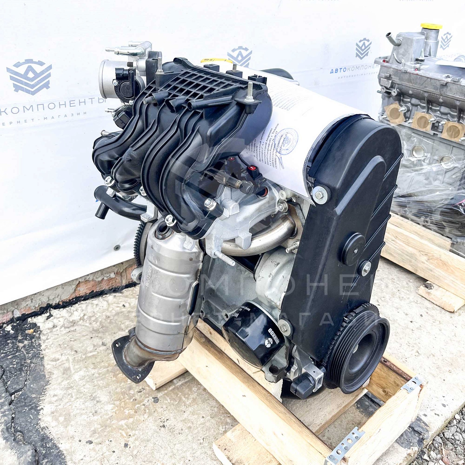 Двигатель ВАЗ 11183 Лада Калина в сборе (новый)