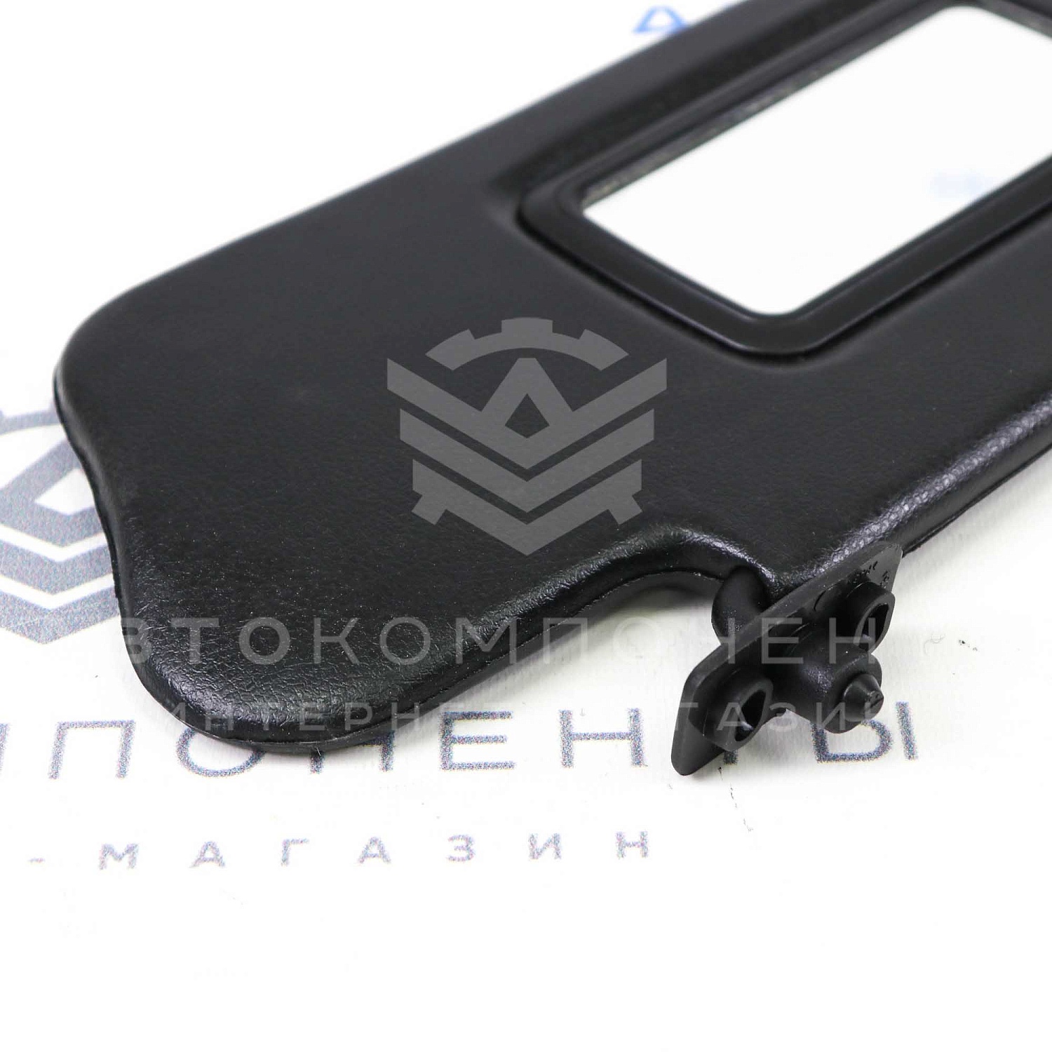 Солнцезащитные козырьки с зеркалом ВАЗ 2110, 2111, 2112 (черные)