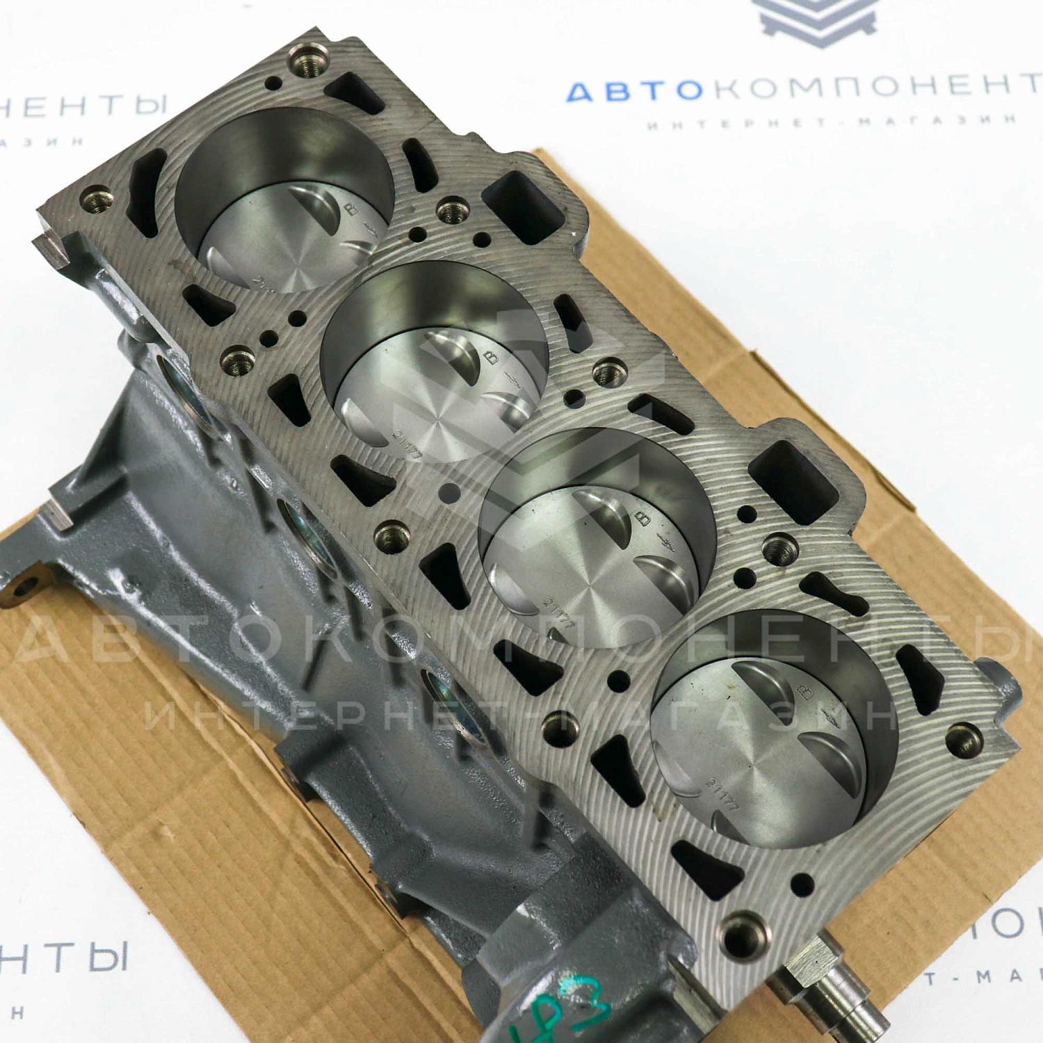 Блок цилиндров двигателя 11183 (в сборе) Лада Гранта, Калина, Приора