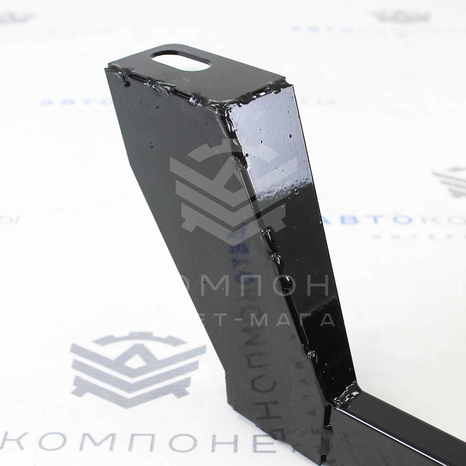 Защита переда (дуга) двойная Нива 4х4 Урбан (черный глянец)