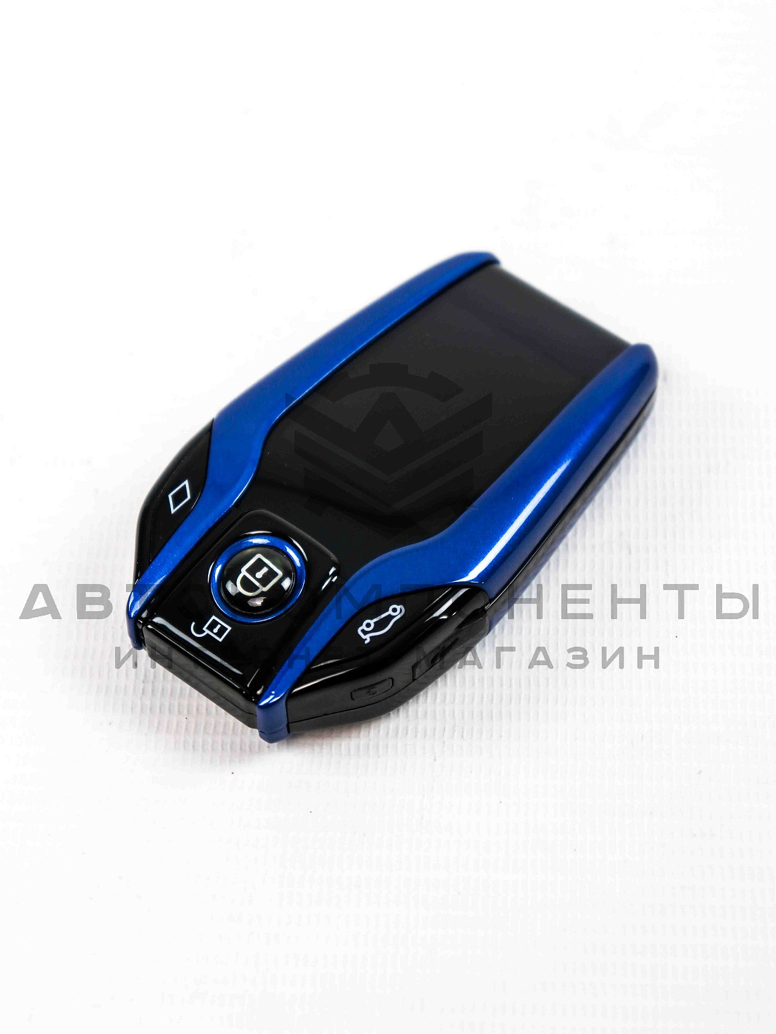 Универсальный Smart-ключ в стиле BMW (синий)
