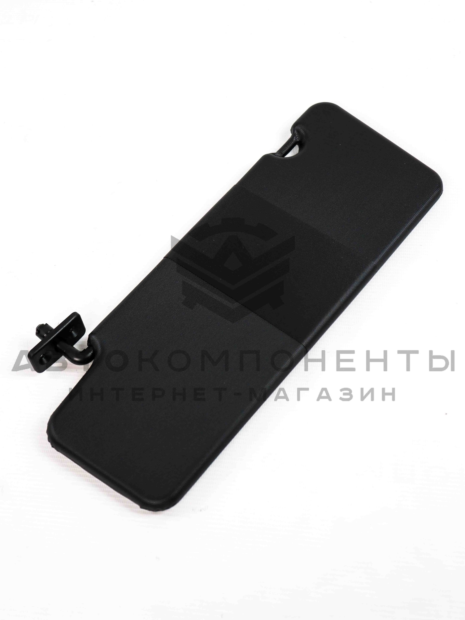 Солнцезащитные козырьки с открывающимся зеркалом Лада Приора (черные) ЛЮКС