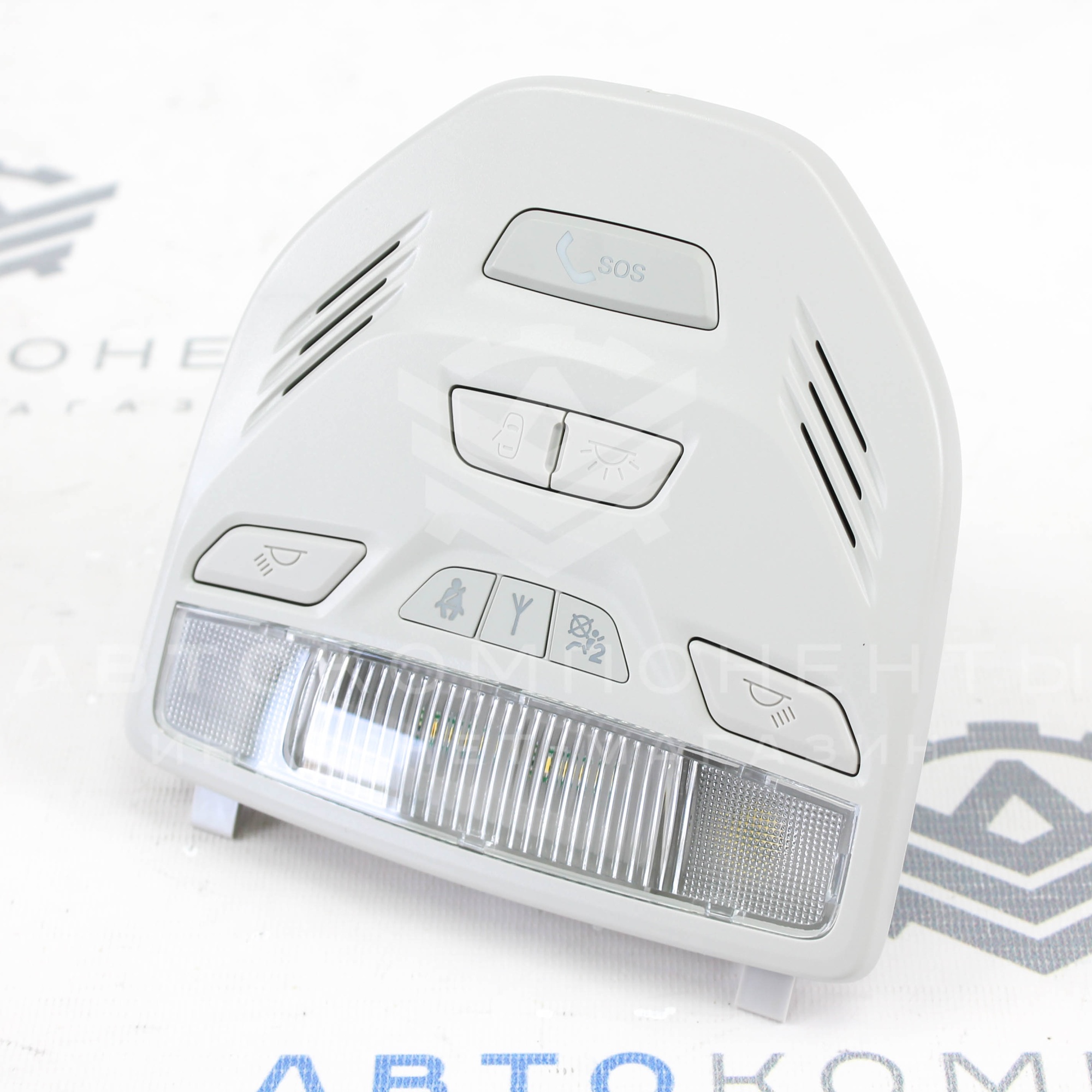 Передний плафон освещения салона Лада Vesta, X-Ray