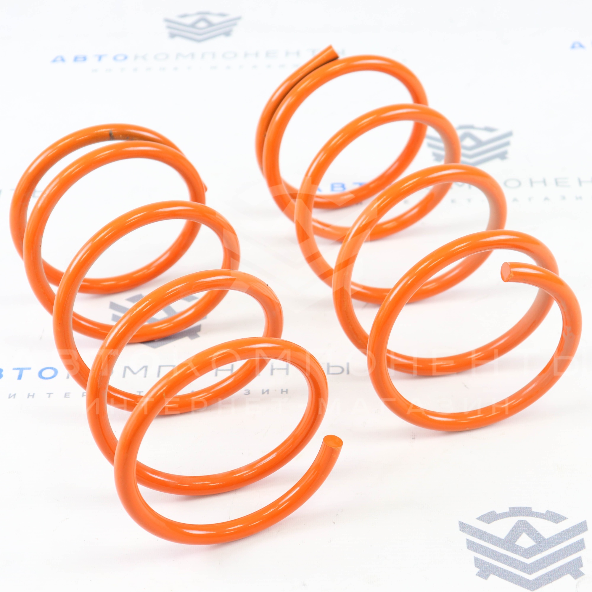 Пружины передней подвески "ТЕХНОРЕССОР" ВАЗ 2108-2115, 2110-2112 -50мм (оранжевые)