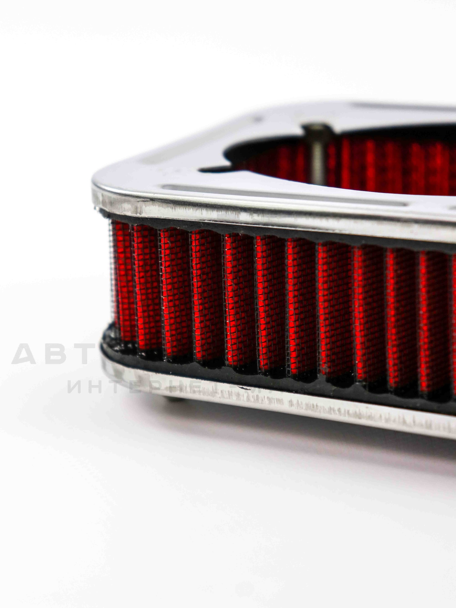 Воздушный фильтр (красный) нулевого сопротивления (нулевик) ВАЗ 2101-2107, 2108-21099, 2110-2112, 2113-2115, Нива 4х4 (карбюратор)