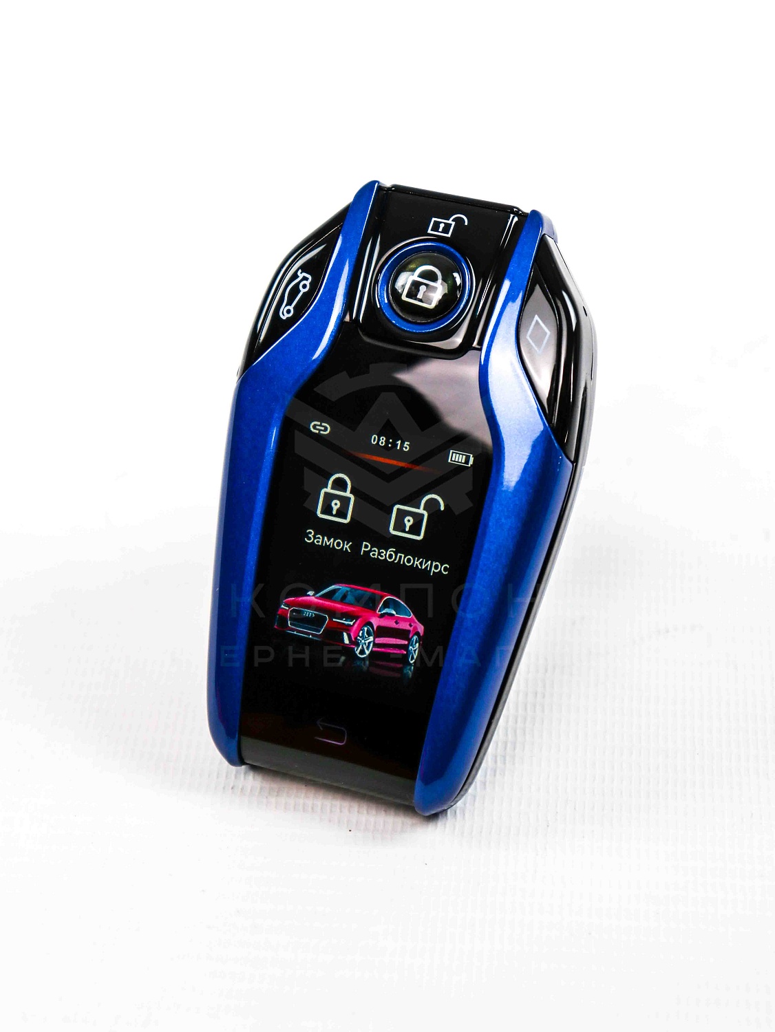 Универсальный Smart-ключ в стиле BMW (синий)