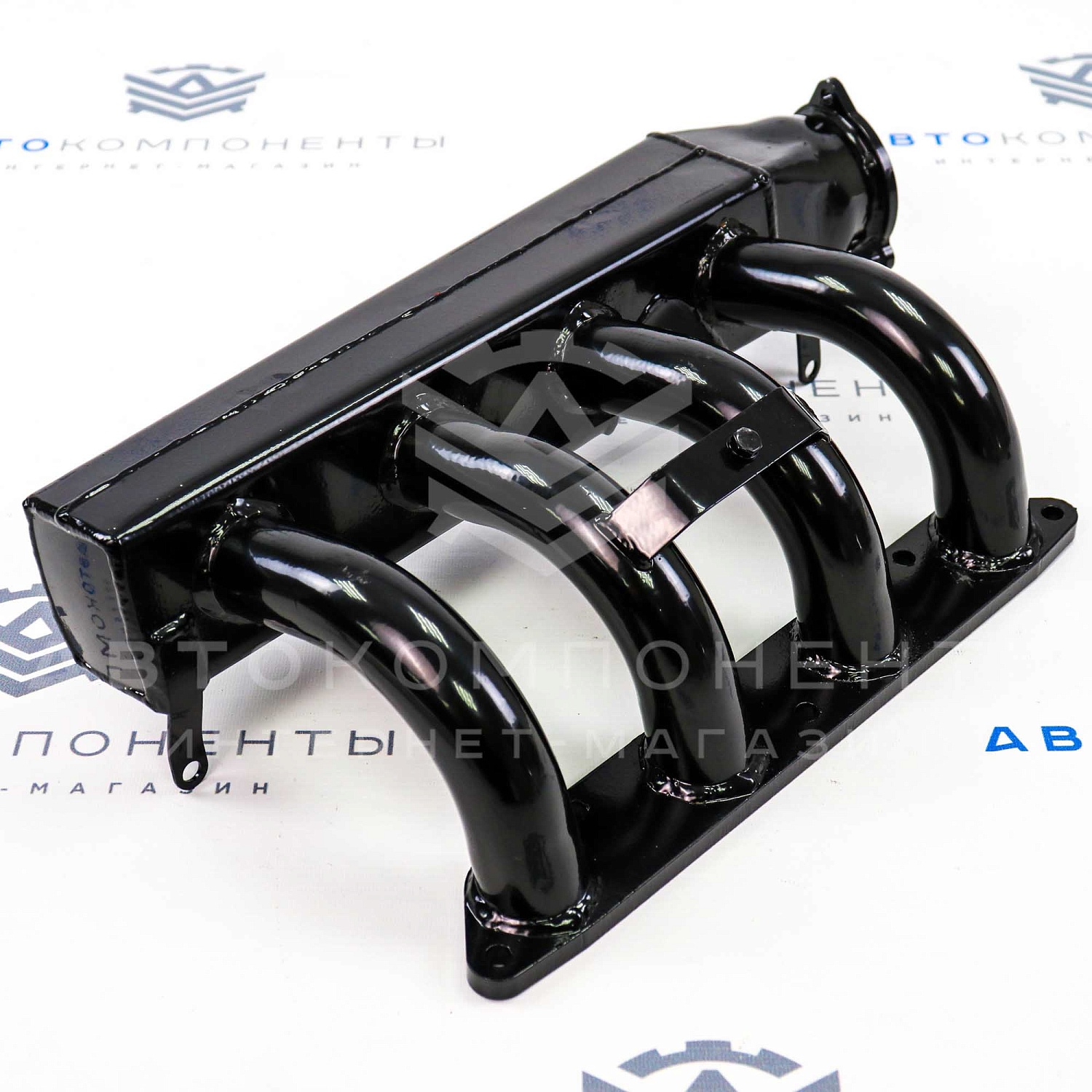 Ресивер STT 16V Лада Приора, квадратный (электронная заслонка 21126) Е-ГАЗ фланец ø38мм