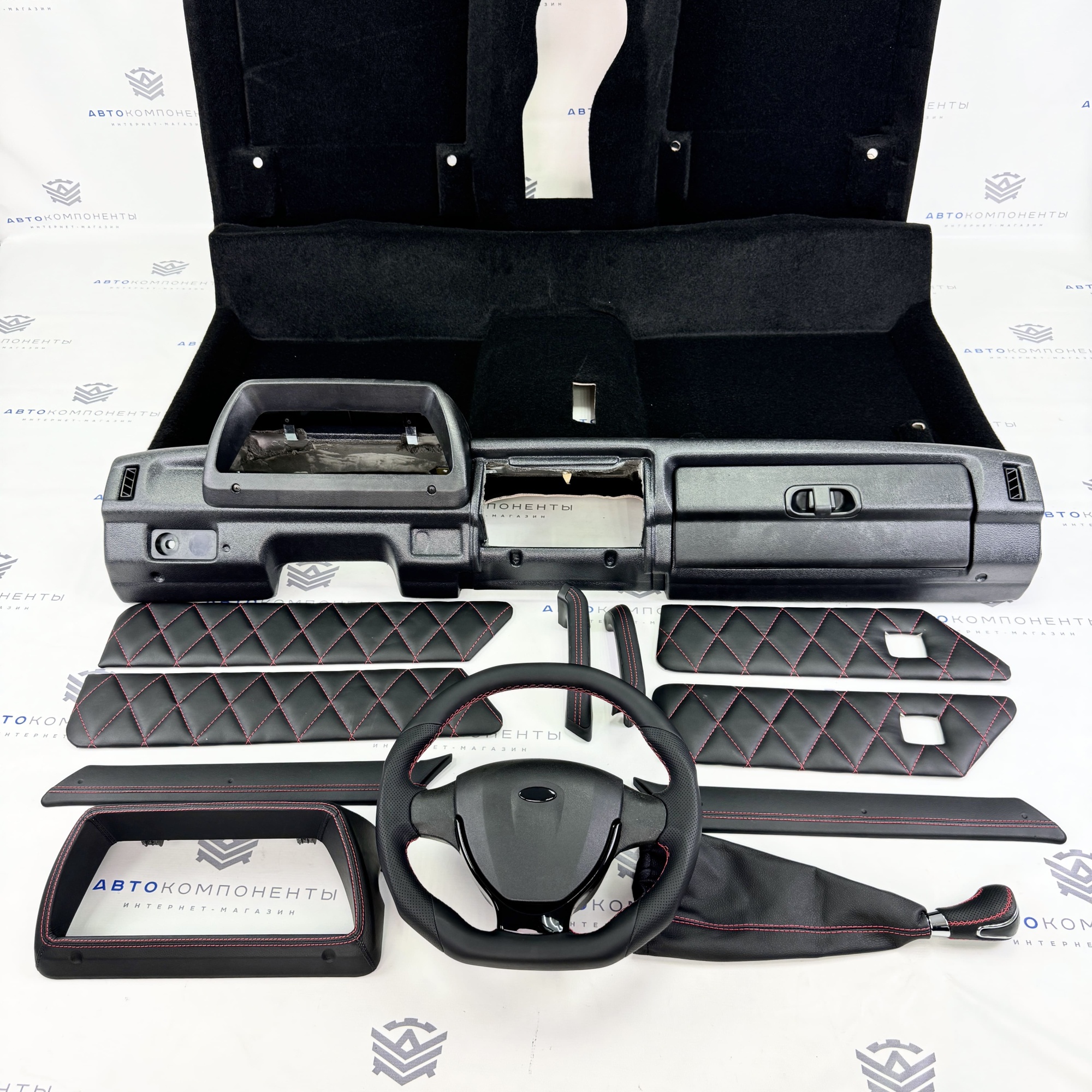 Комплект салона в коже Лада Нива 4х4