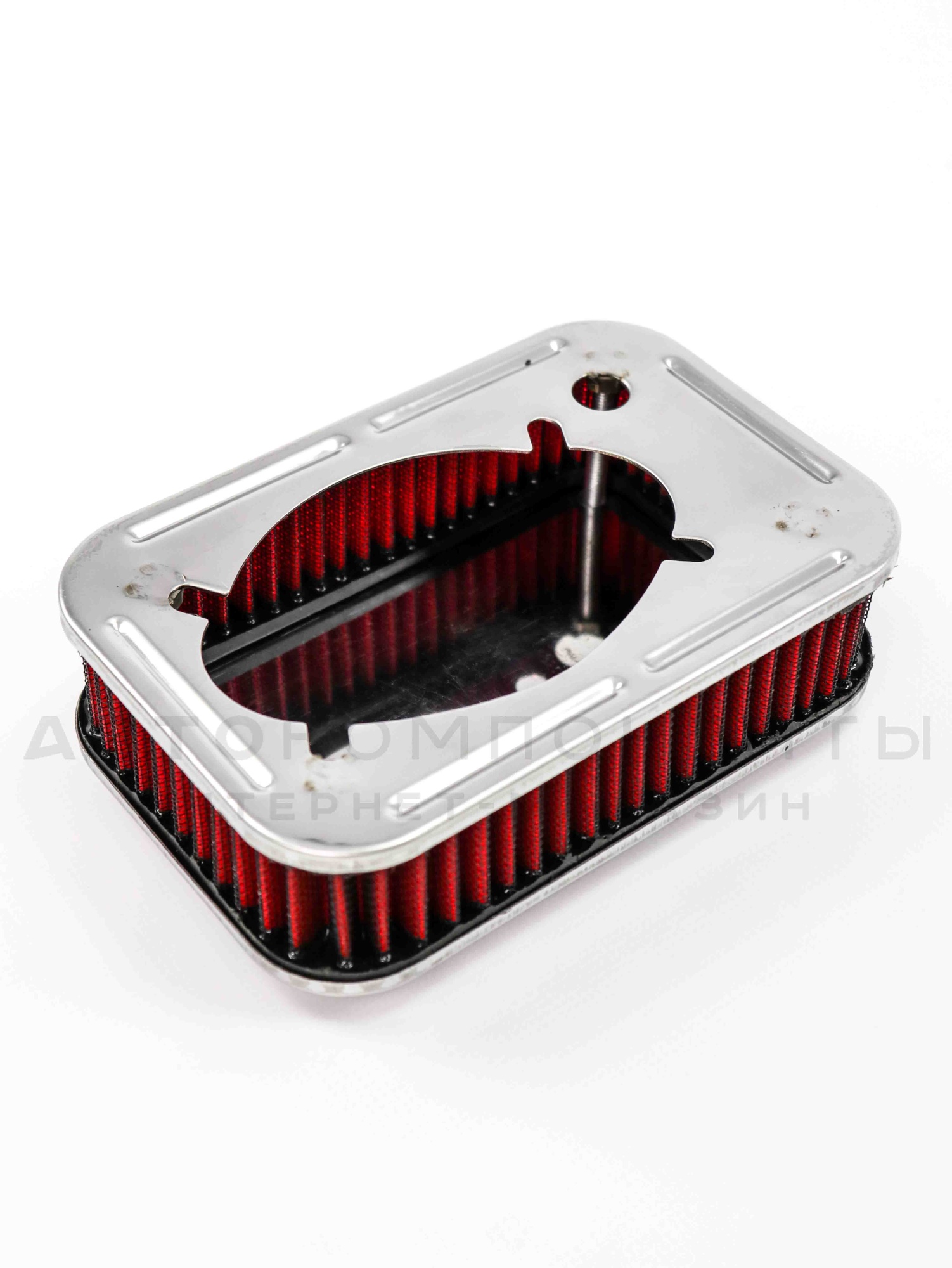 Воздушный фильтр (красный) нулевого сопротивления (нулевик) ВАЗ 2101-2107, 2108-21099, 2110-2112, 2113-2115, Нива 4х4 (карбюратор)