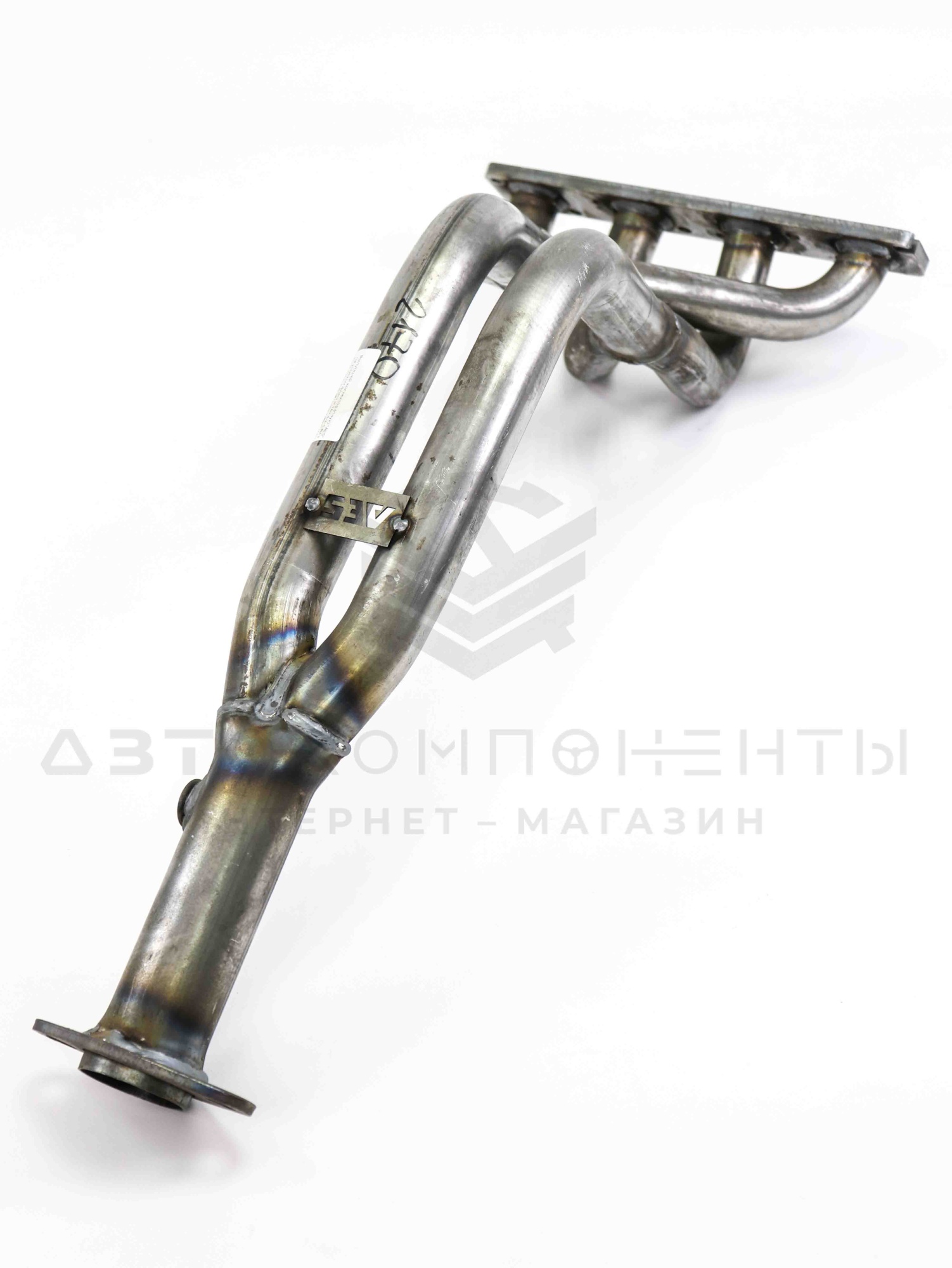 Выпускной коллектор (паук) "AES" на ушастом фланце 16v 4-2-1 ВАЗ 2110-2112, Лада Приора (ВКП7001)