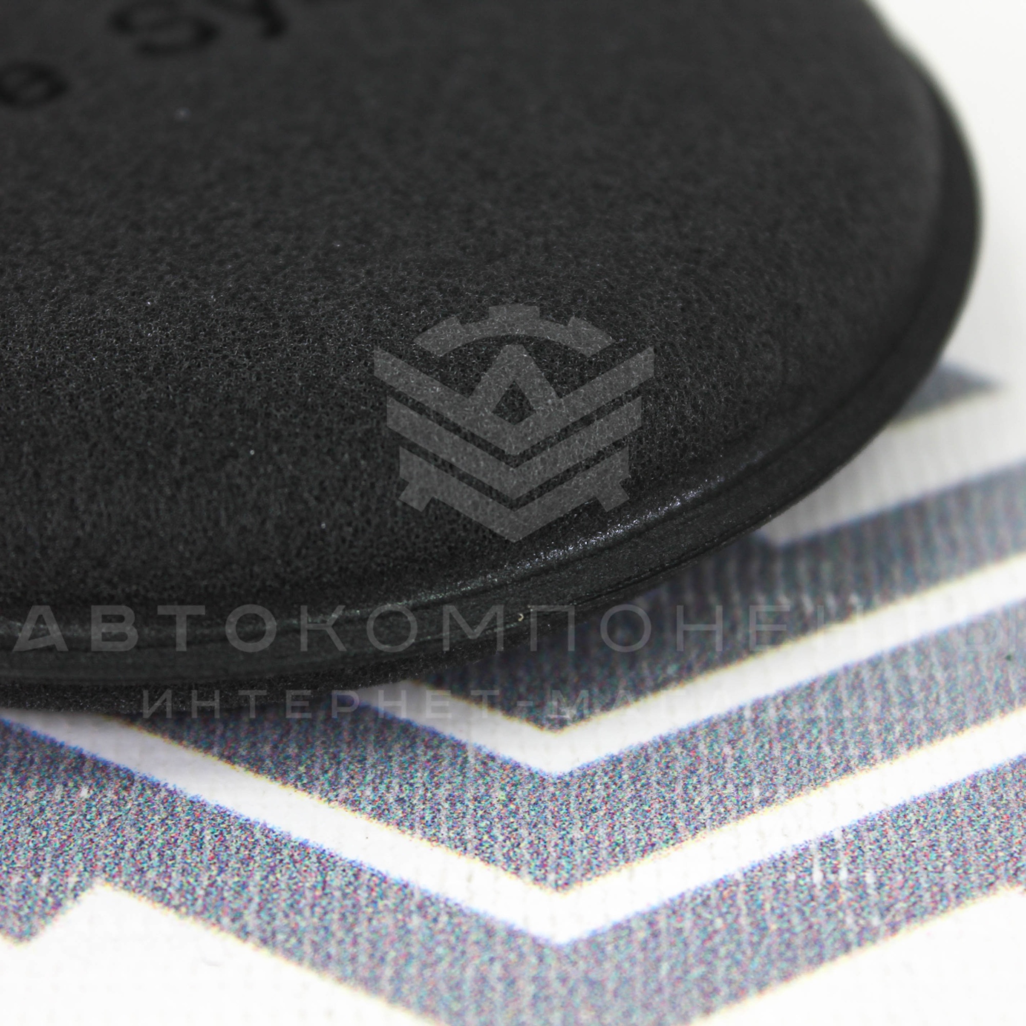 Wax Pad Аппликатор черный поролоновый круглый 10см Shine Systems