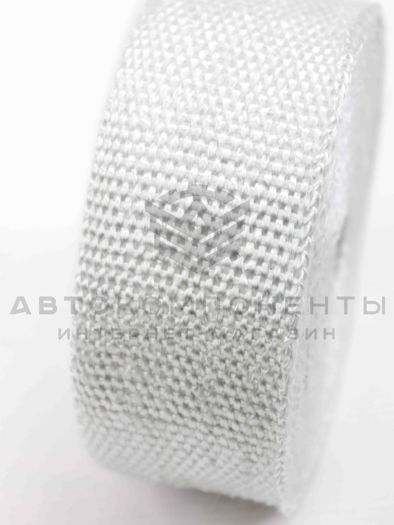 Термолента (стекловолокно) белая (10м) 800°С