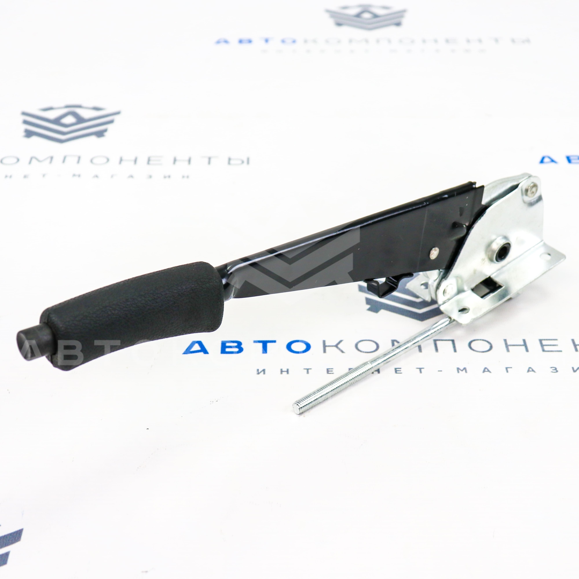 Рычаг привода ручного тормоза (ручник) "АвтоВАЗ" (с тягой в сборе) ВАЗ 2110-2112, Приора