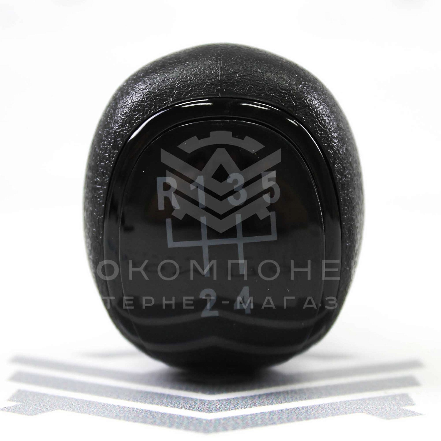 Ручка КПП (стиль Vesta) под прямоугольный вал (черный лак)