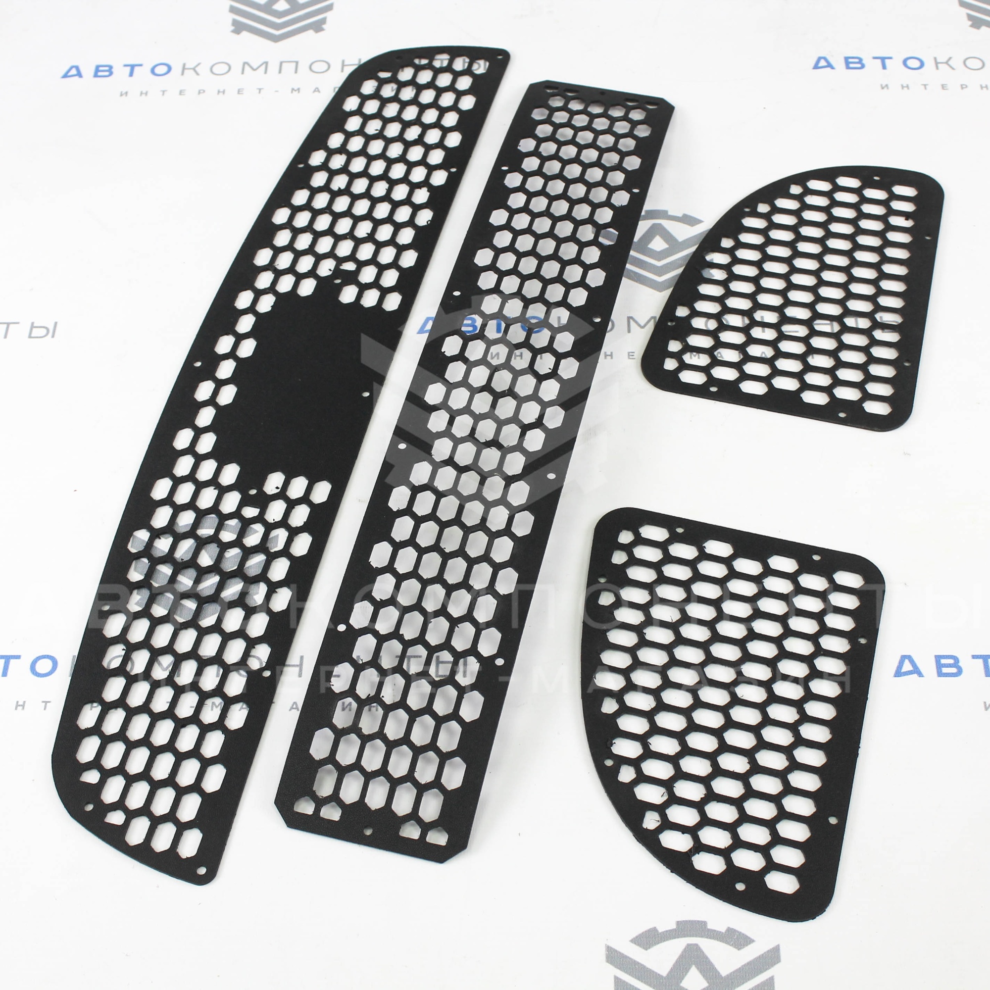 Решетки (сетки) переднего бампера Лада Калина Спорт