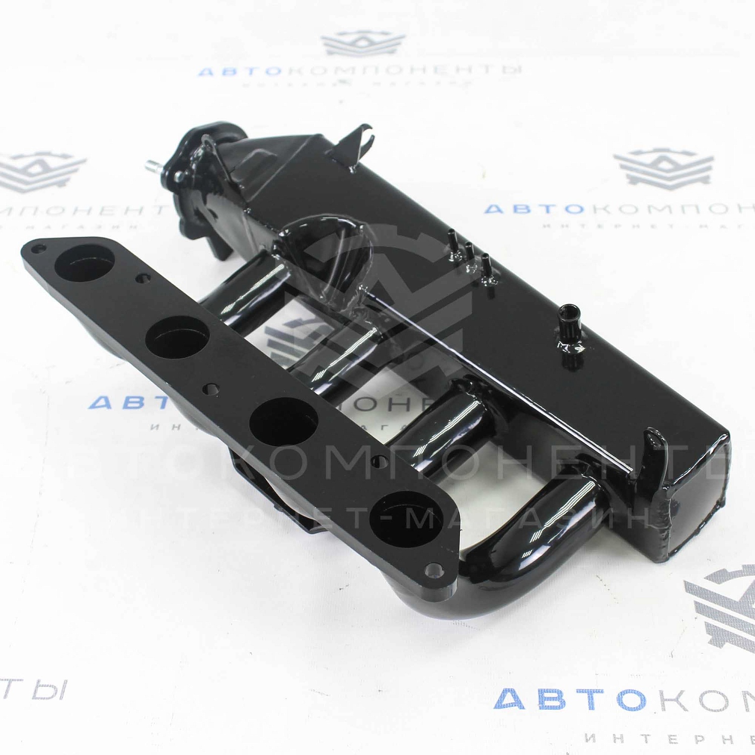 Ресивер STT 16V Лада Приора, квадратный, (механическая заслонка 2112), фланец ø38мм