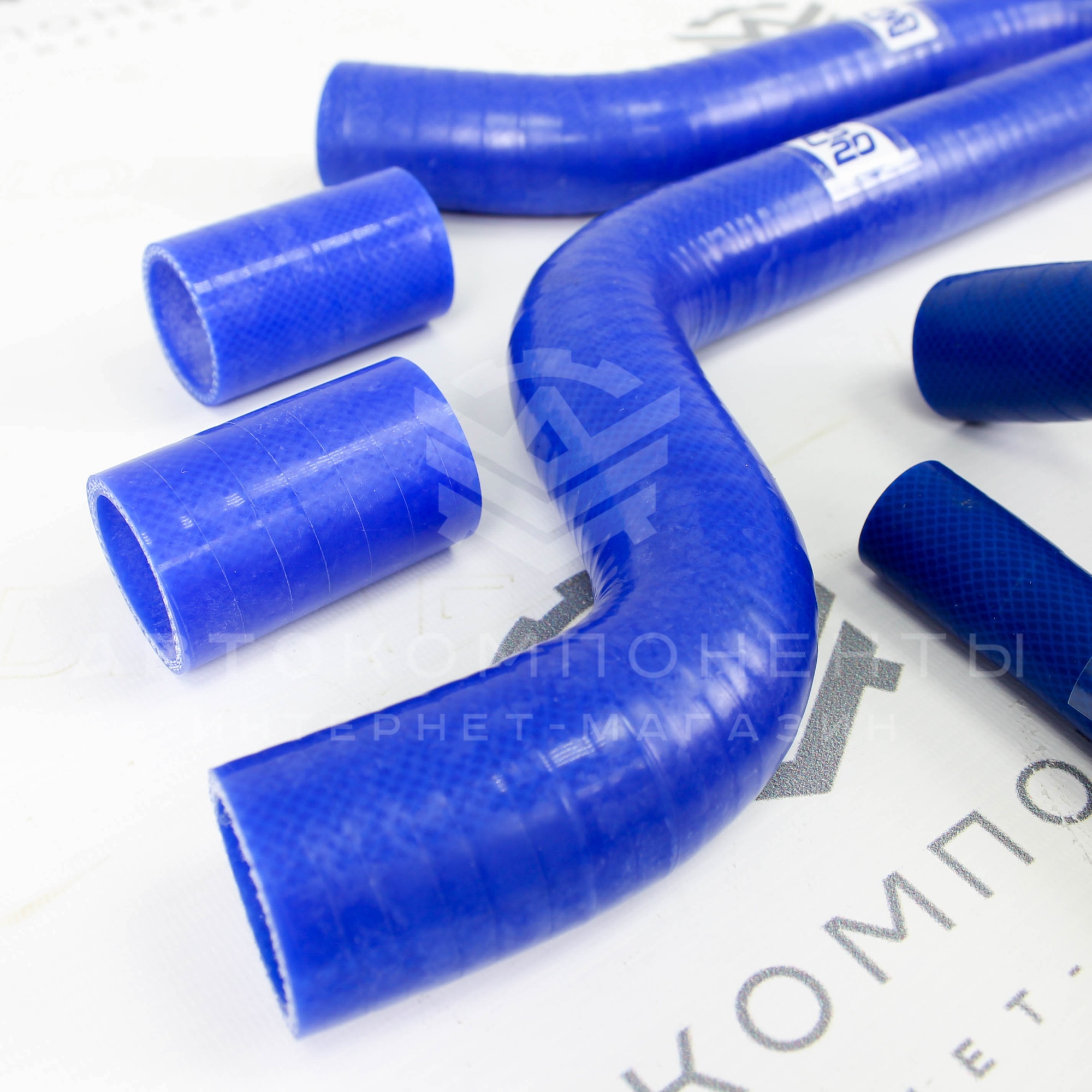 Комплект силиконовых патрубков радиатора охлаждения и отопителя CS20 ВАЗ 2108-21099 (10857)