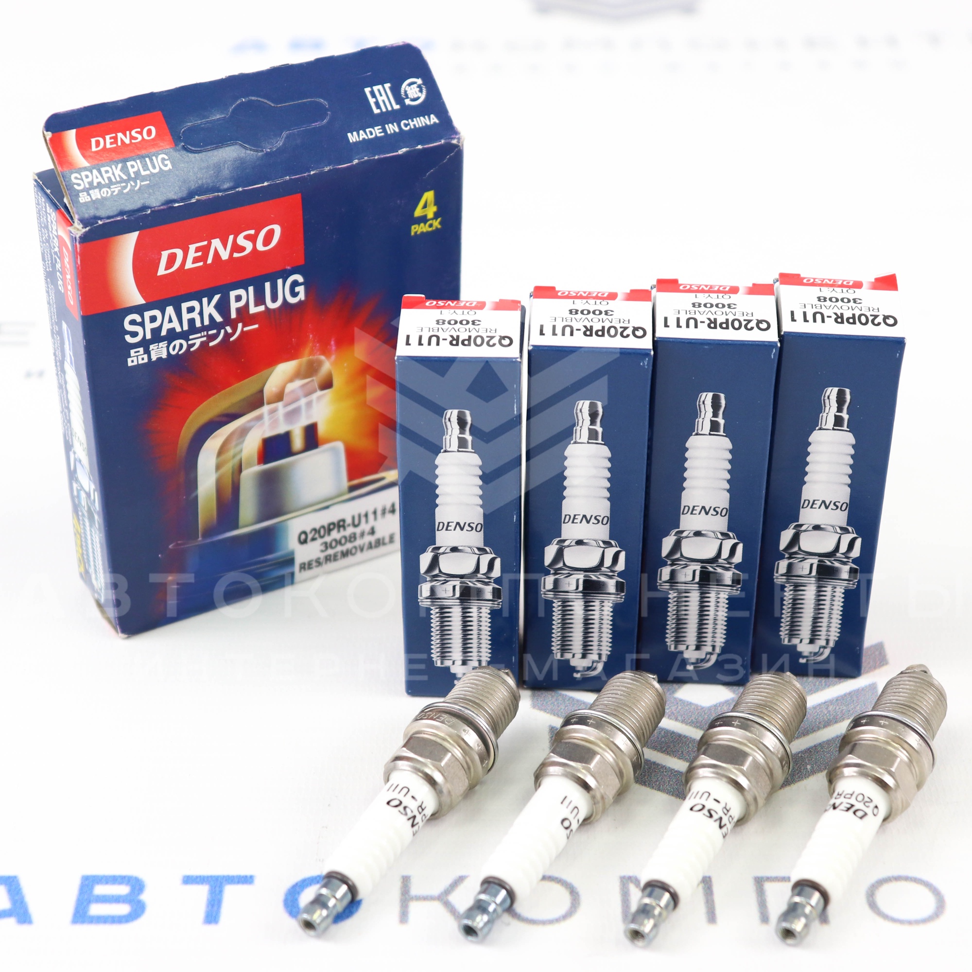 Свечи зажигания "Denso" (Q20PR-U11) 16V