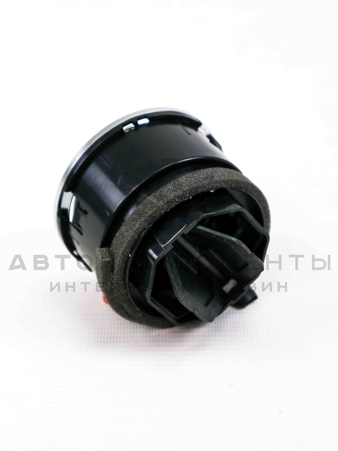 Сопло вентиляции AMG (модифицированное) с подсветкой Лада Гранта, Калина 2, Ларгус (серебристое)