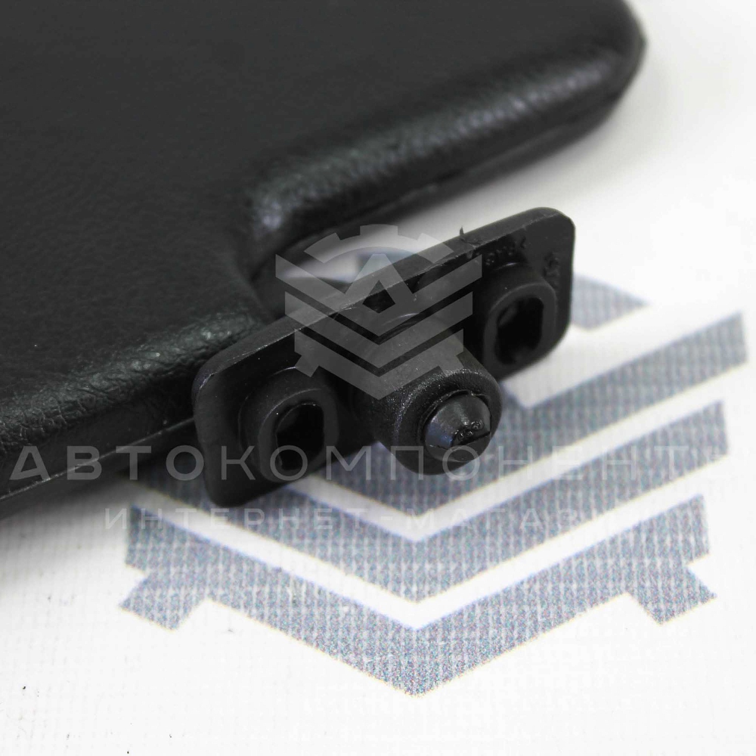 Солнцезащитные козырьки с зеркалом Лада Калина, Калина 2, Гранта (черные)