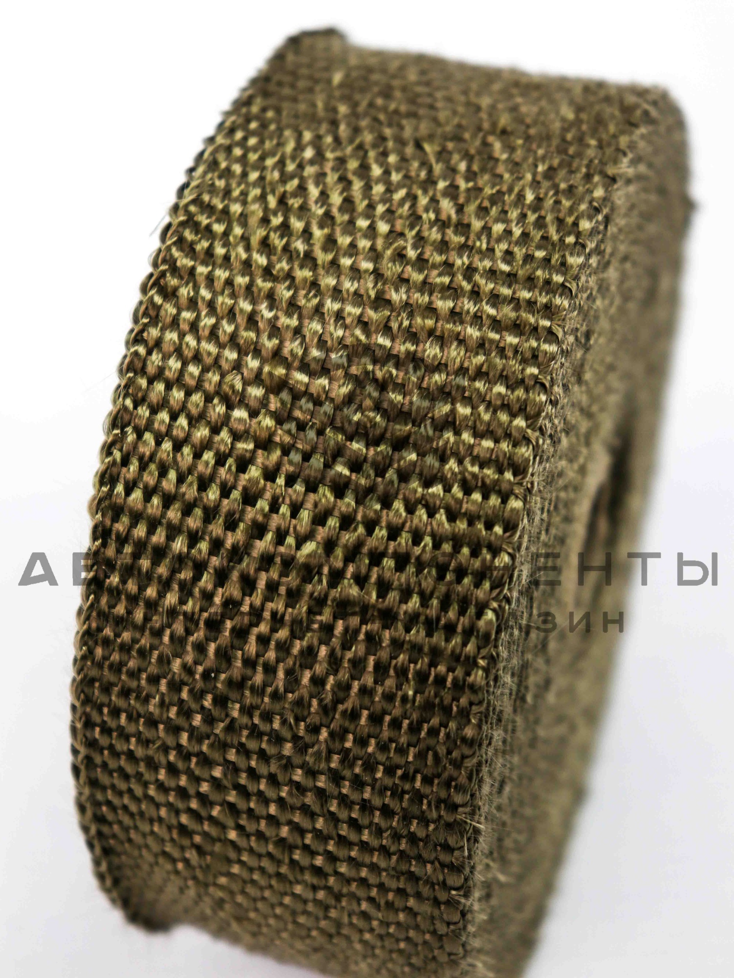 Термолента для глушителя, коллектора. Жаростойкая базальтовая термолента 10М