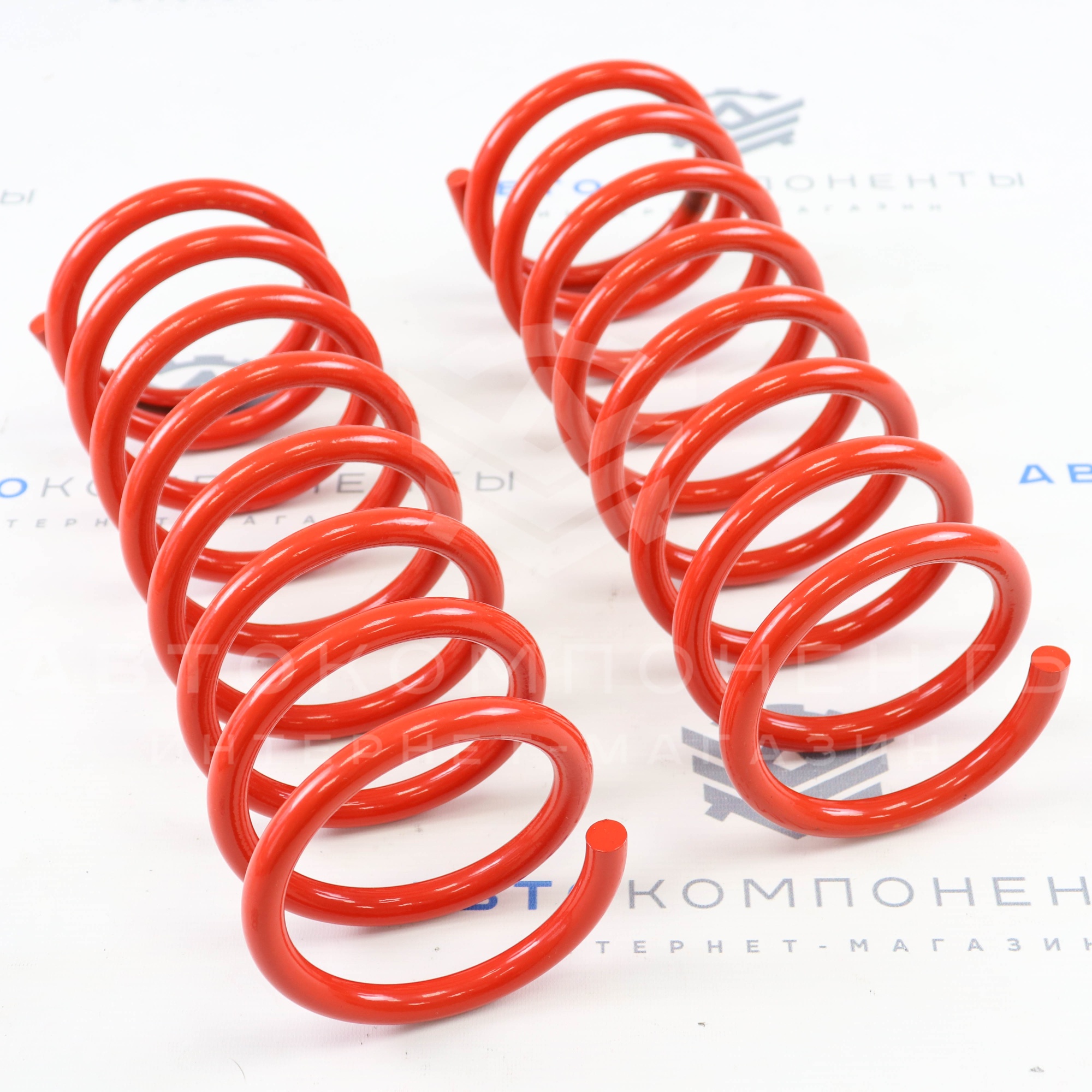 Пружины задней подвески "ТЕХНОРЕССОР" Лада Нива 4х4 -30мм (красные)