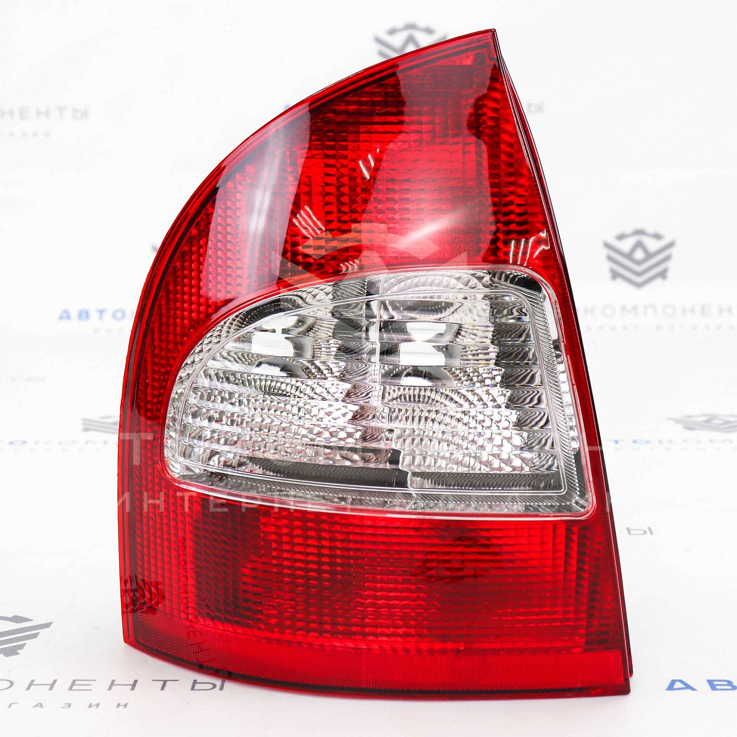 Задний фонарь (корпус) "АвтоДеталь" (левый) с рассеивателем Лада Калина (седан)