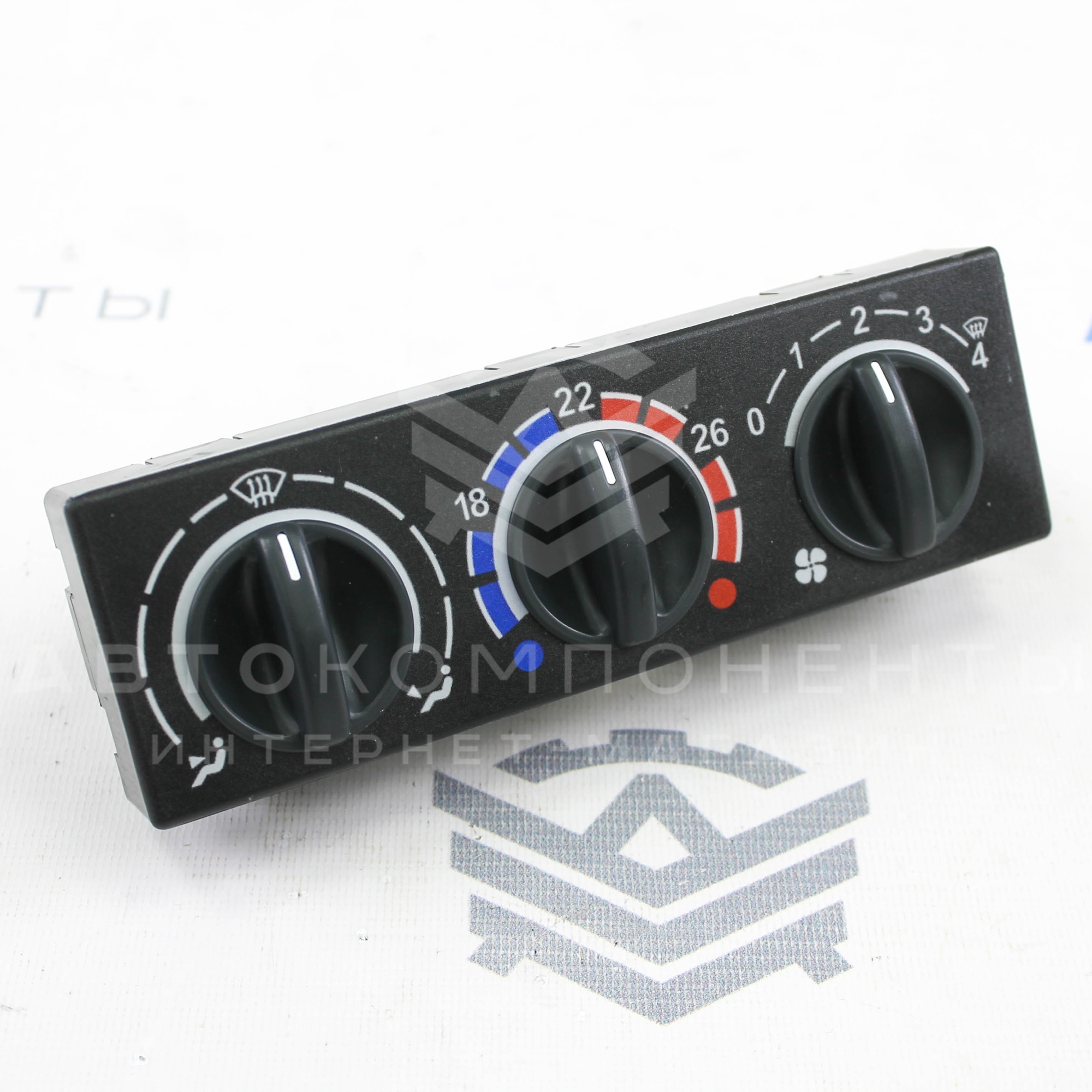 Блок управления отопителем с/о ВАЗ 2110-2112 с евро панелью