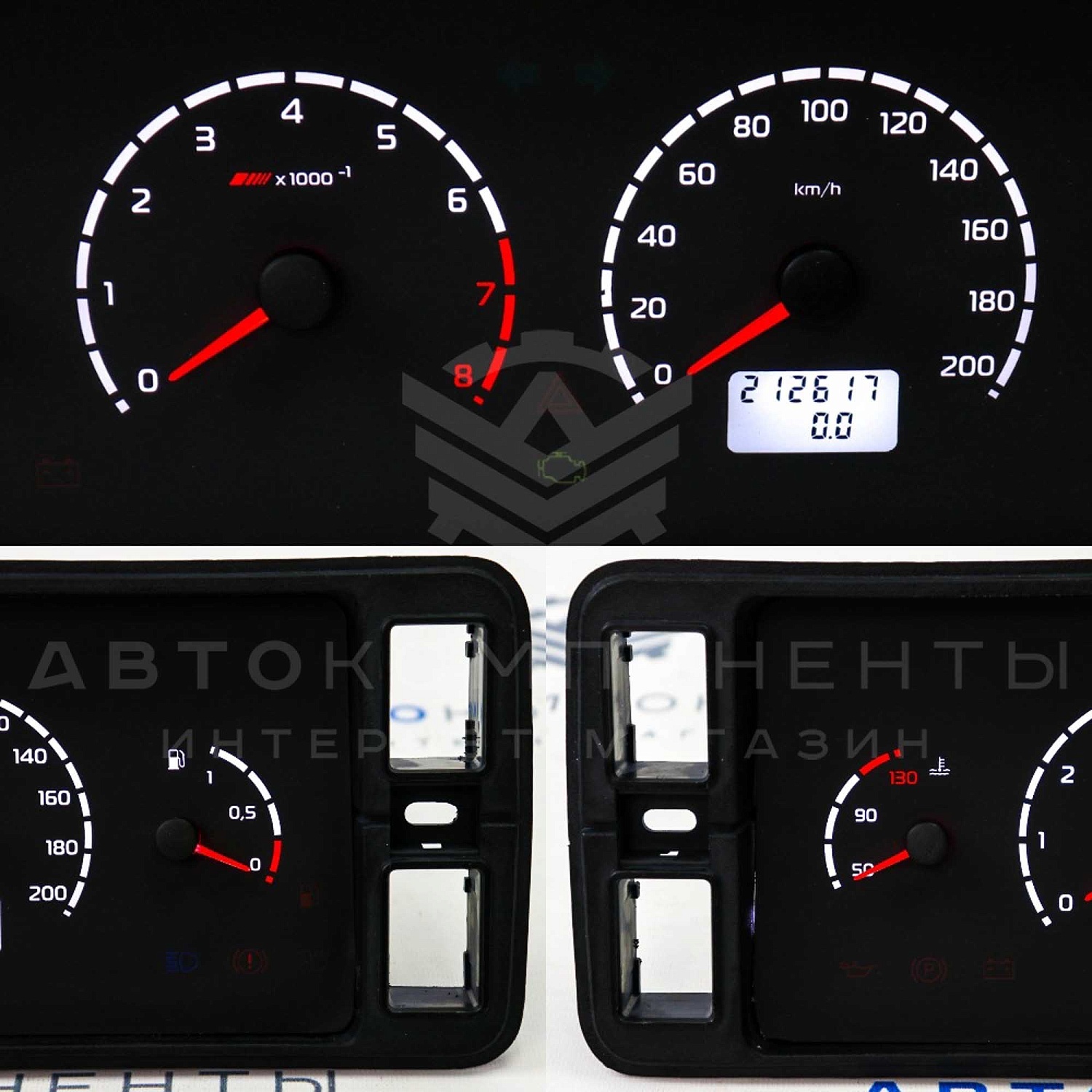 Комбинация приборов с тонированным стеклом ВАЗ 2104, 2105