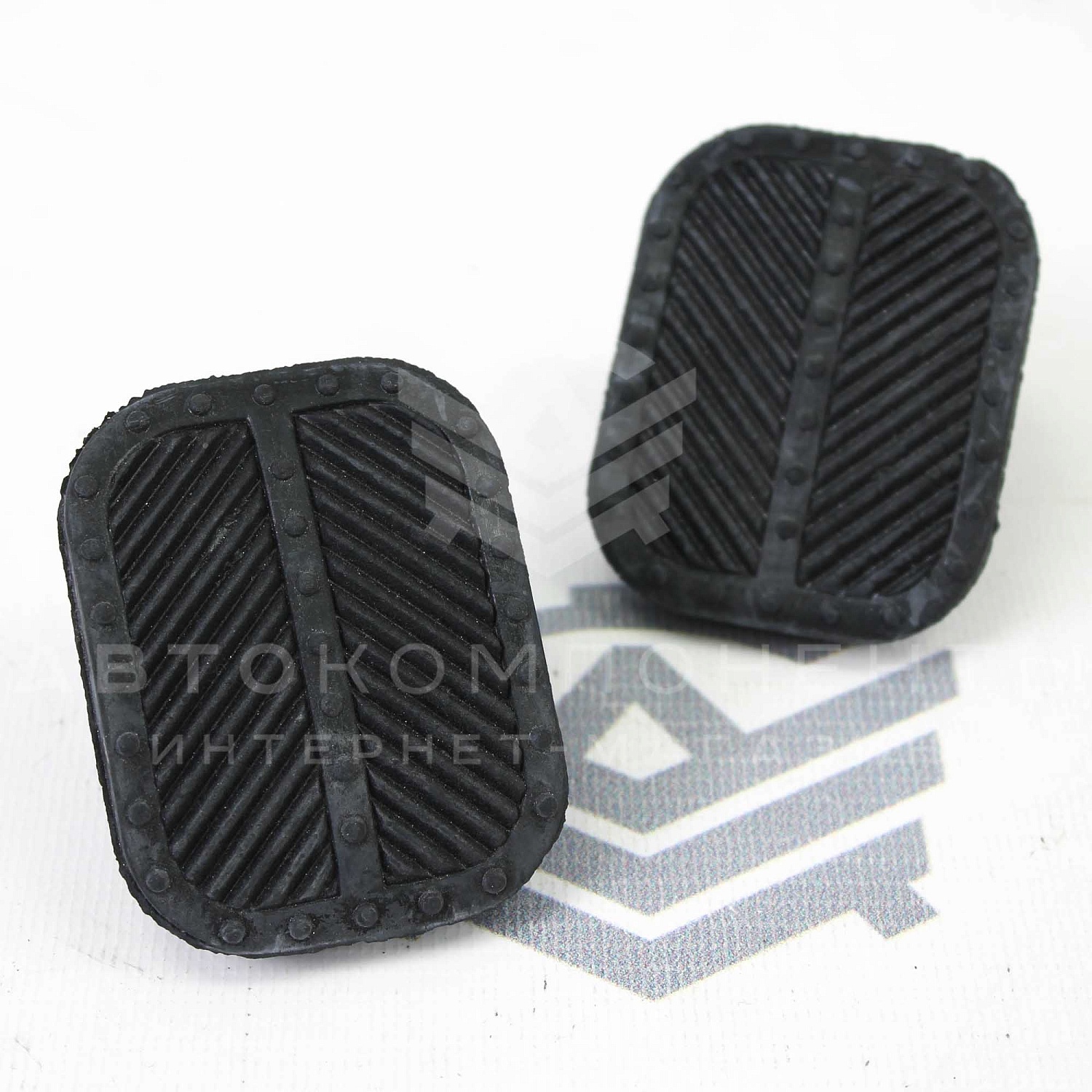 Накладки на педали (черные) ВАЗ 2101-2107 (комп. 3шт)