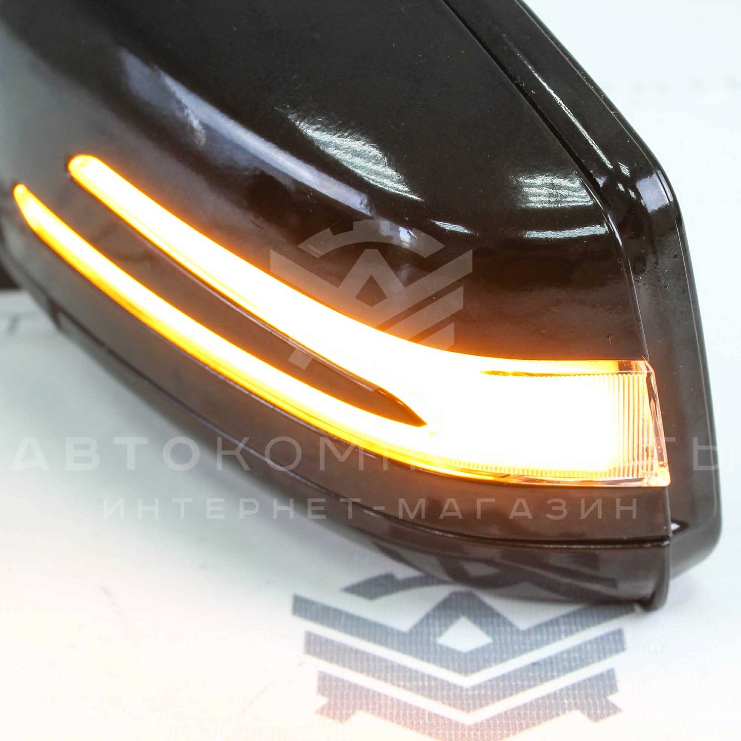 Электрические зеркала в стиле Mercedes-Benz с двойным повторителем (электропривод, обогрев, электроскладывание, вежливая подсветка) ВАЗ 2108-21099, 2113-2115 в цвет кузова