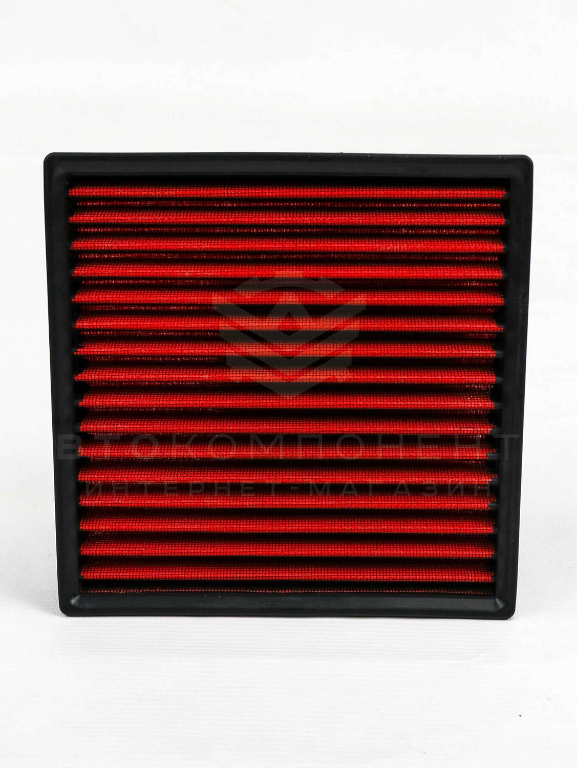 Фильтр нулевого сопротивления (нулевик) в штатный корпус (красный)