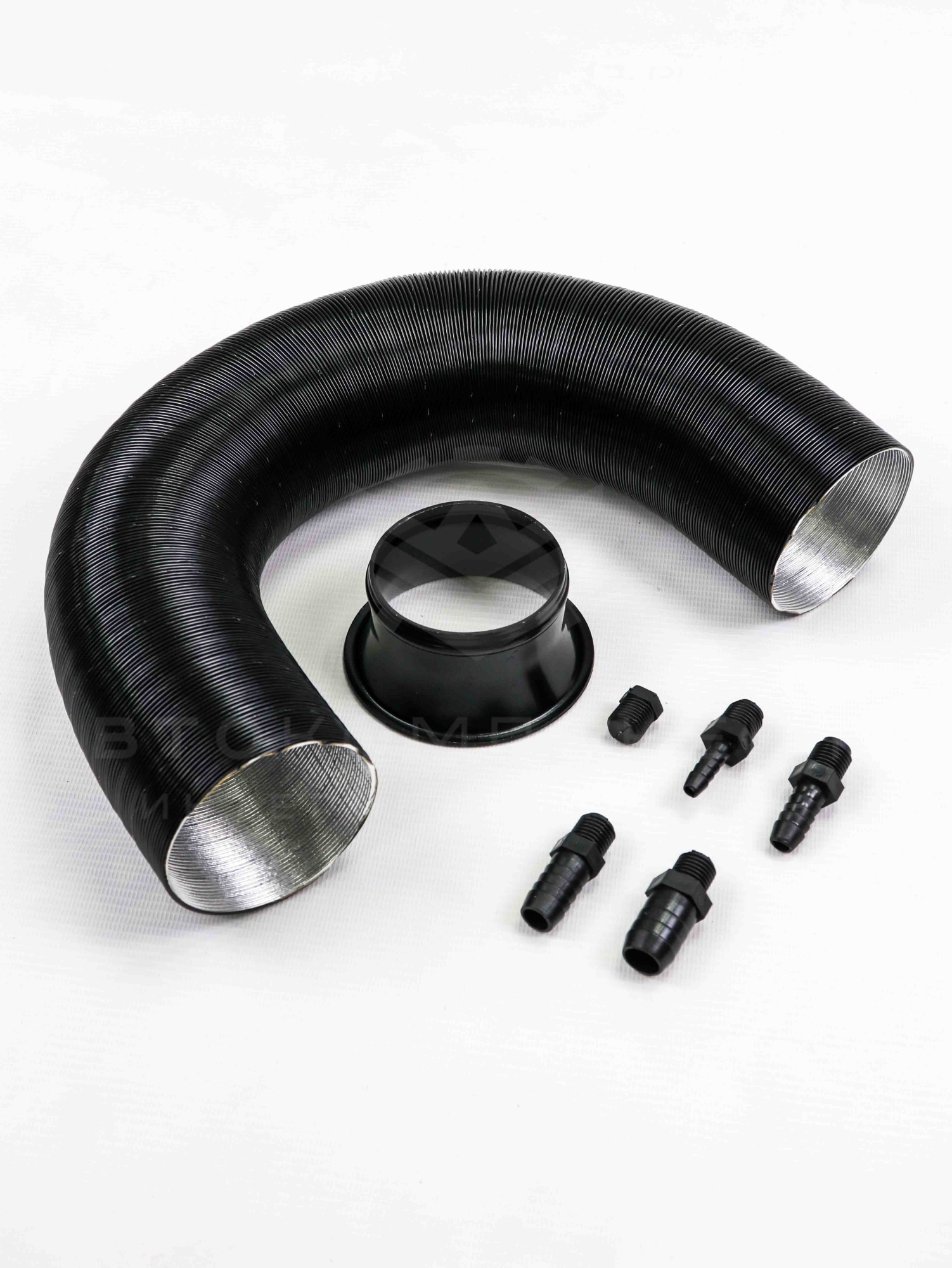 Универсальный холодный впуск K&N Apollo style (черный)