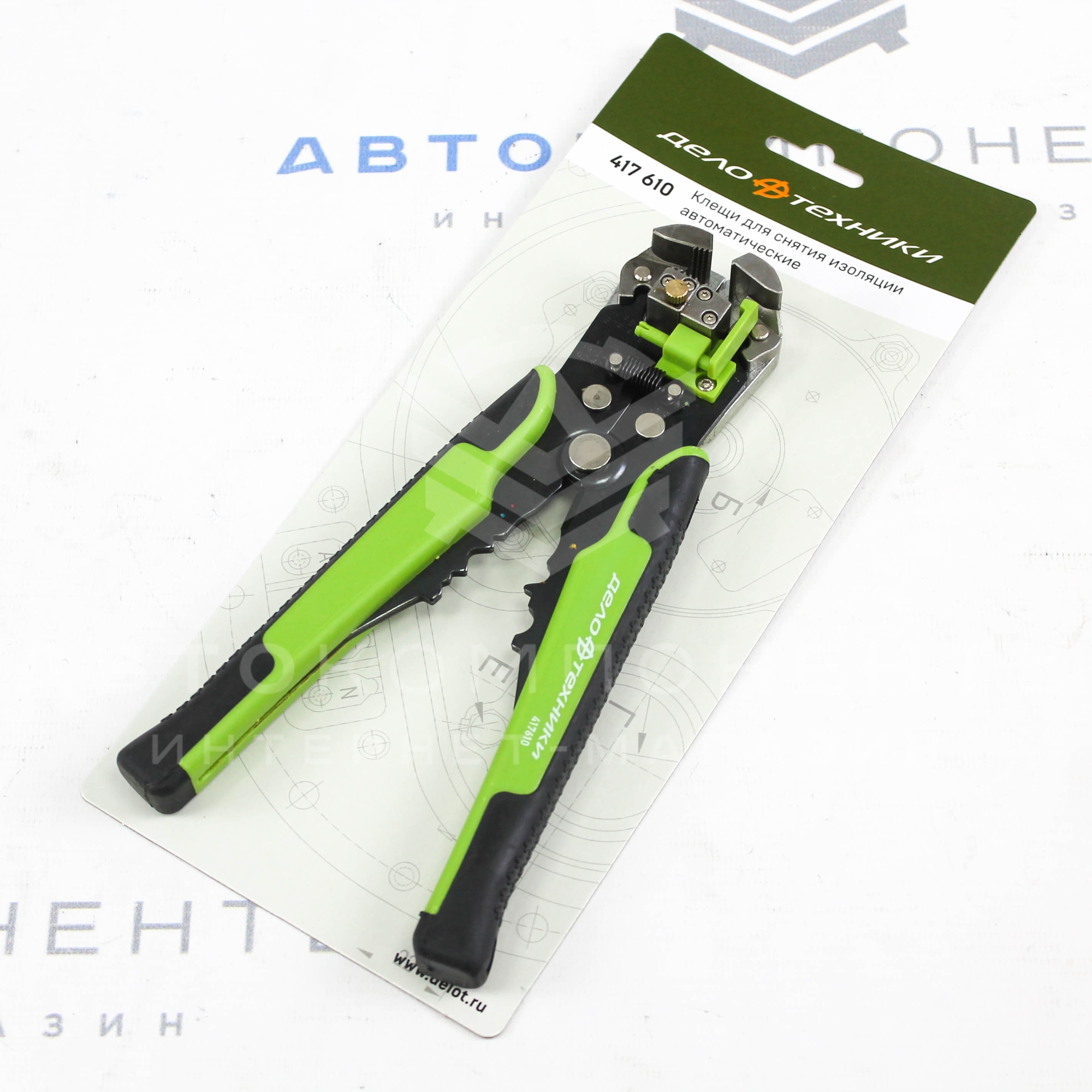 Автоматические клещи "Дело Техники" для снятия изоляции и обжима клемм