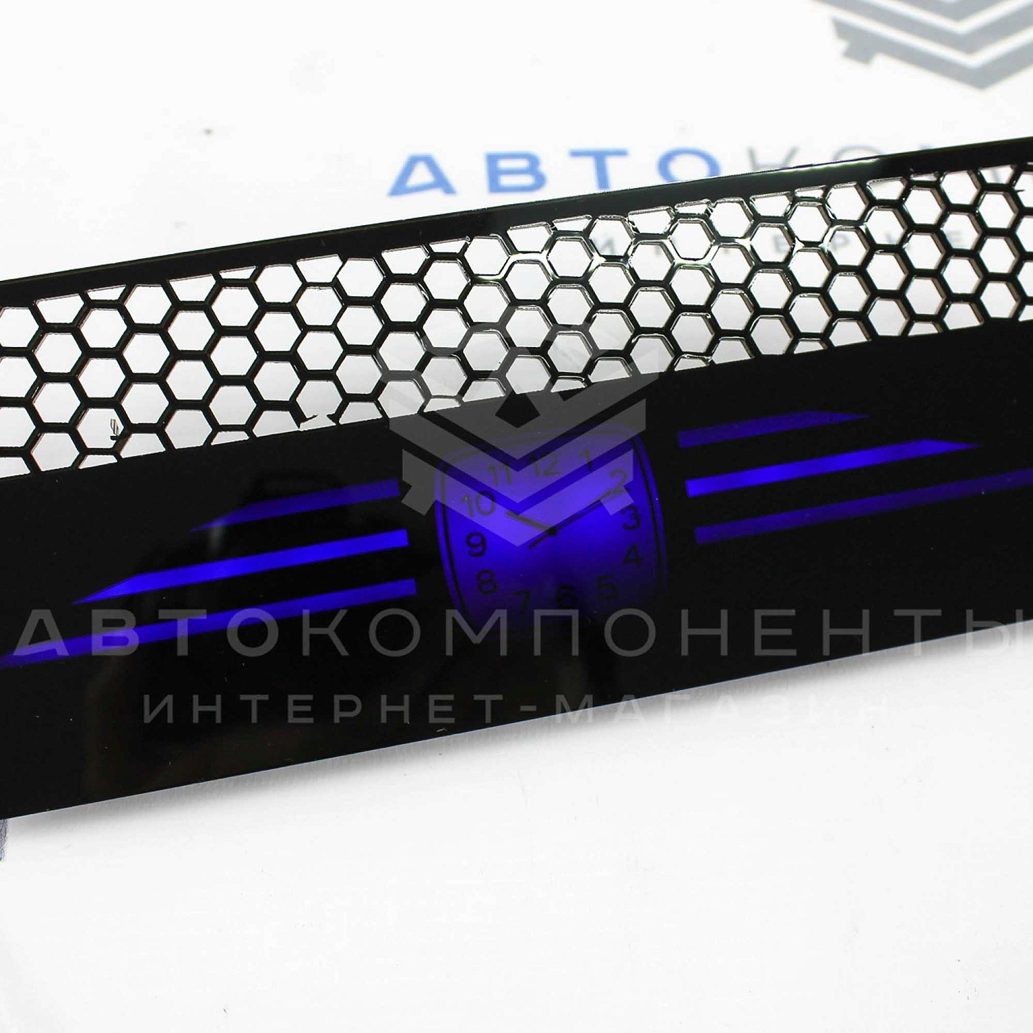 LED вставка «Часы» на панель ВАЗ 2108-21099