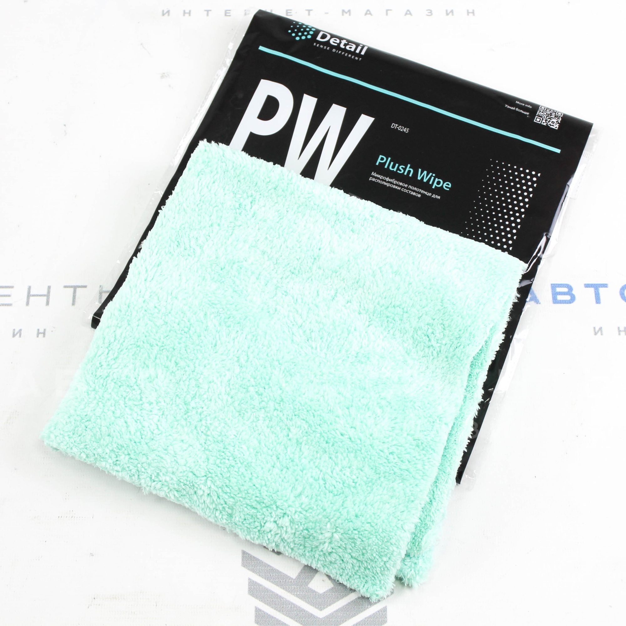 Микрофибровая салфетка "Detail" для располировки составов "PLUSH WIPE" (40*40см)