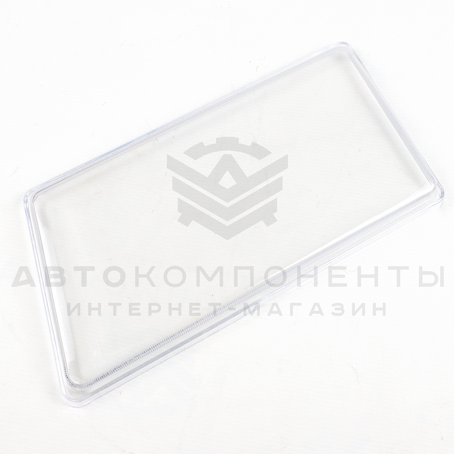 Гладкие стекла (пластик) передних фар (без рифлений) ВАЗ 2108, 2109, 21099. Комплект передних стекол (ML226 / 227)