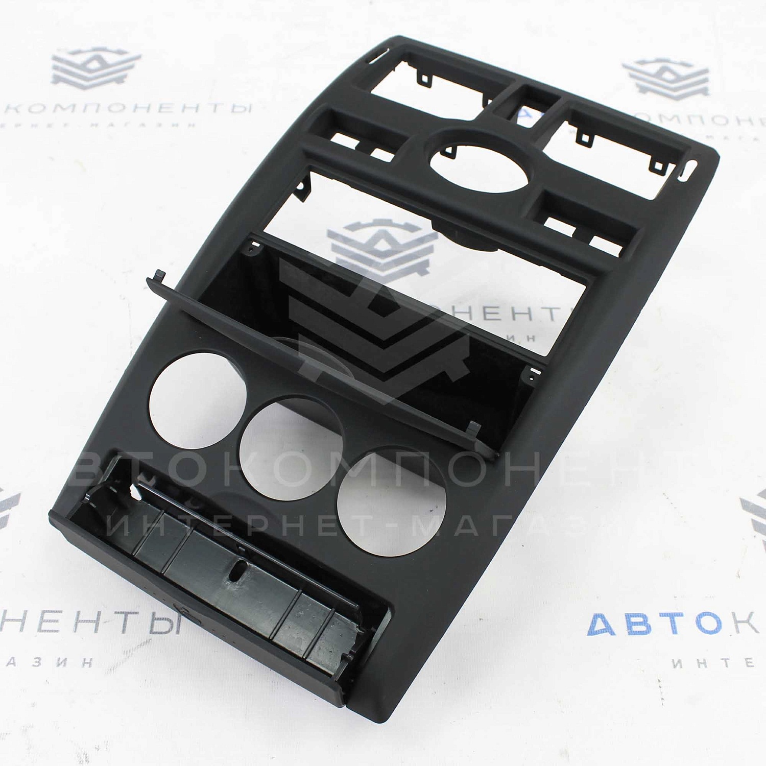 Центральная консоль 1din Лада Приора (черный мат) Центральная консоль 1din Лада Приора (черный мат)