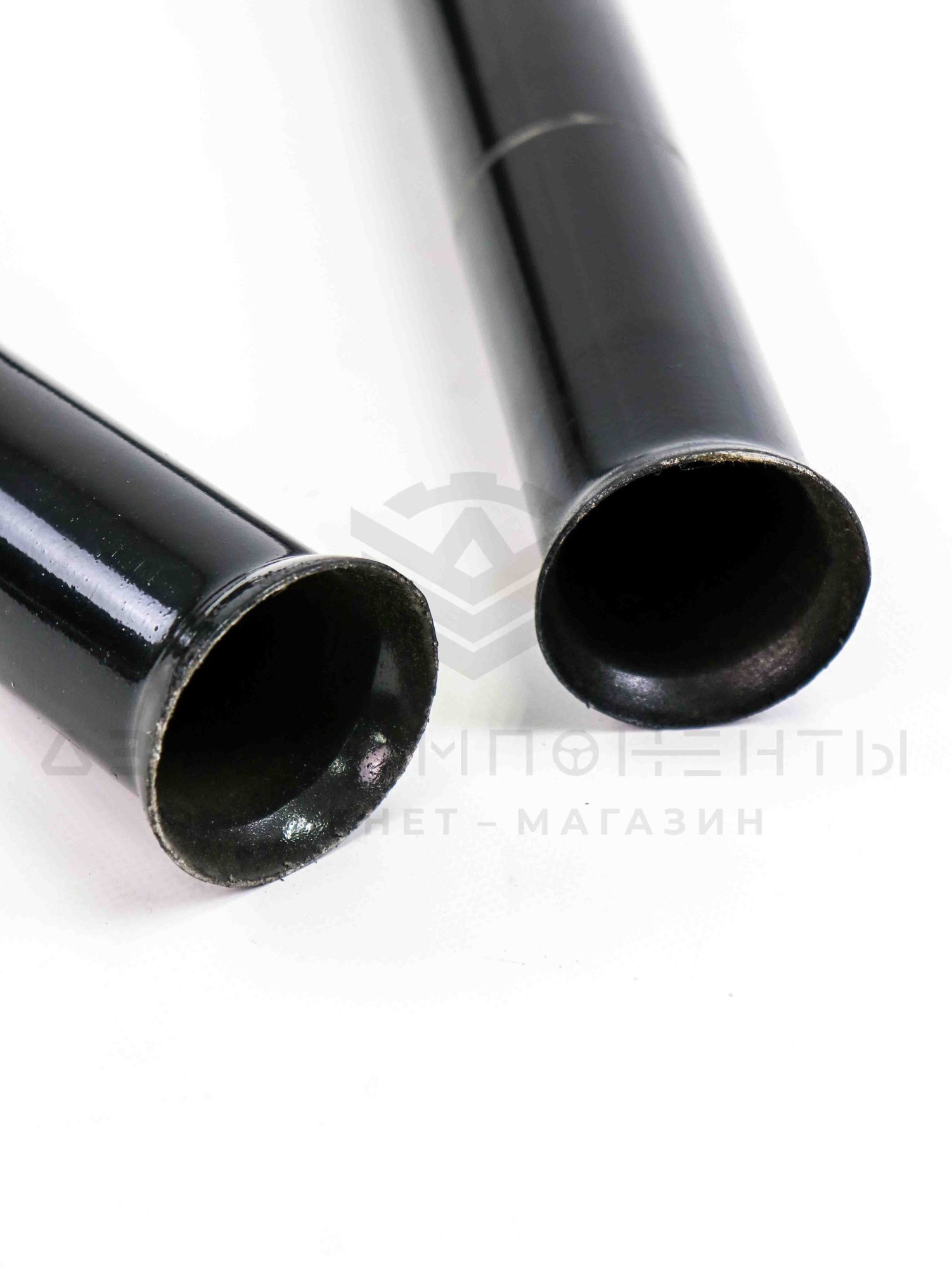 Глушитель "Stinger" прямоточный, раздвоенный (с двойными квадратными насадками) ВАЗ 2110