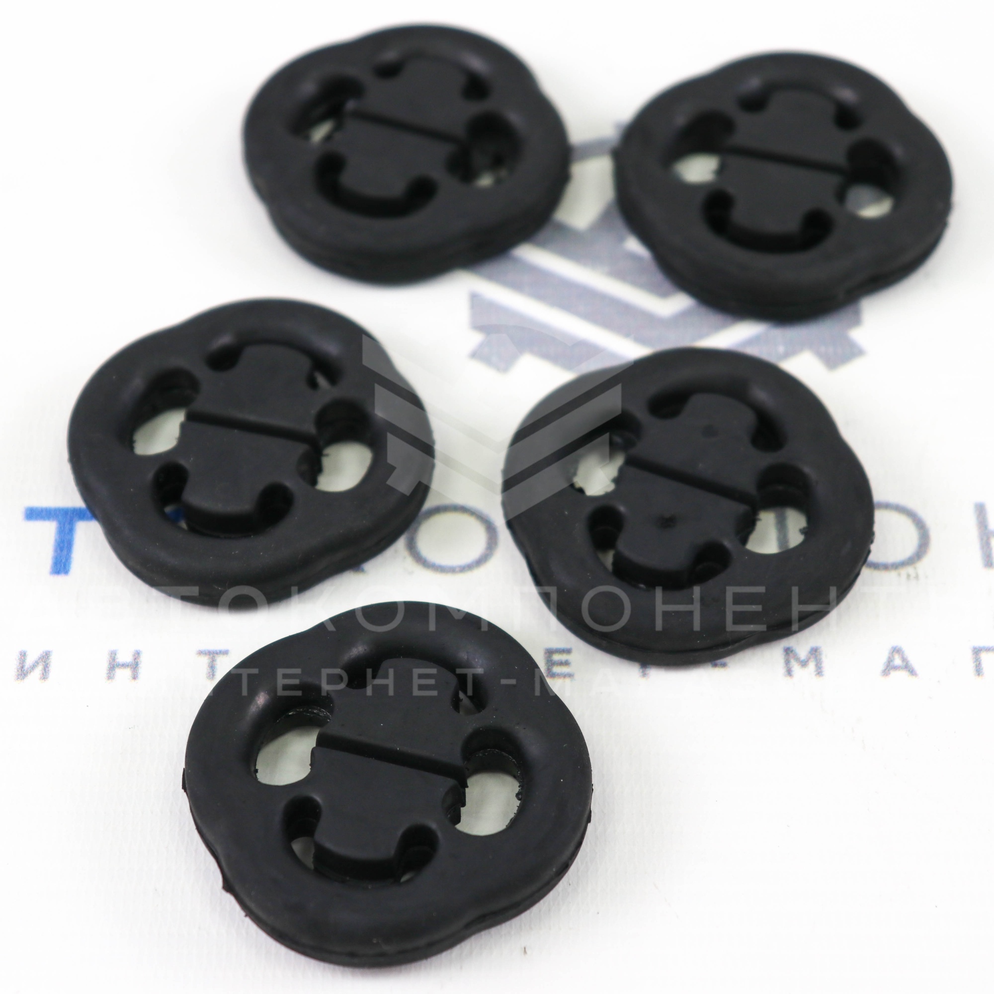 Комплект подушек глушителя "СЭВИ" ВАЗ 2108-21099, 2113-2115(4101)