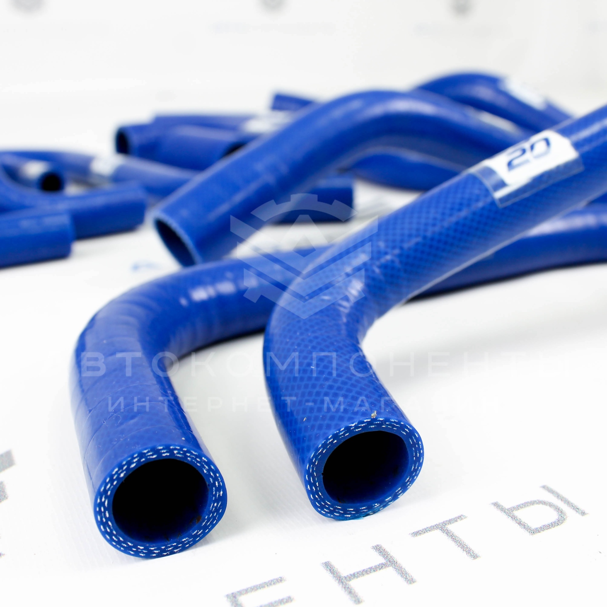 Комплект силиконовых патрубков радиатора охлаждения и отопителя CS20 ВАЗ 2108-2115 (10849)