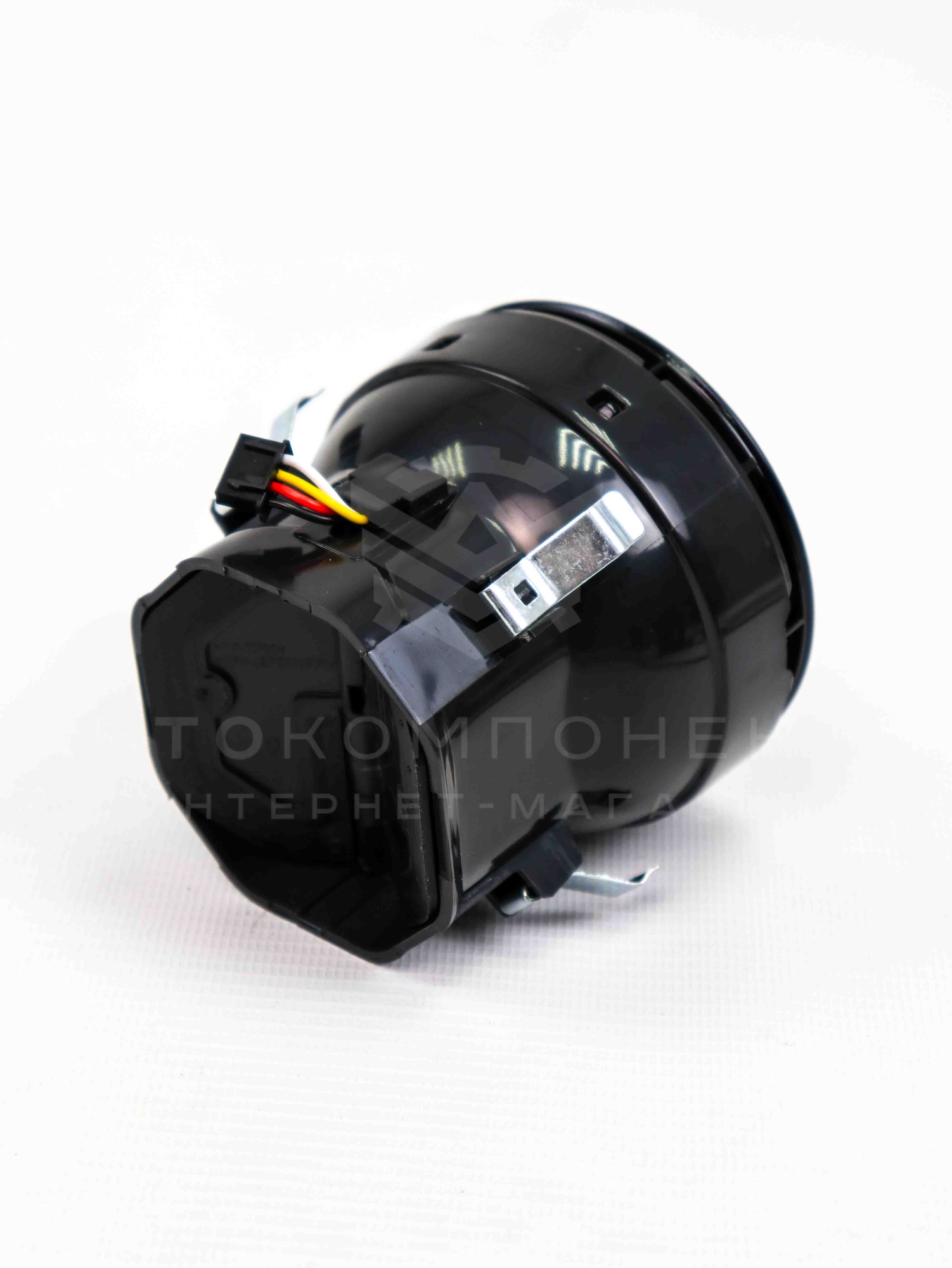 Сопла вентиляции AMG с RGB подсветкой (Bluetooth) Лада Гранта, Калина 2, Ларгус (черные)