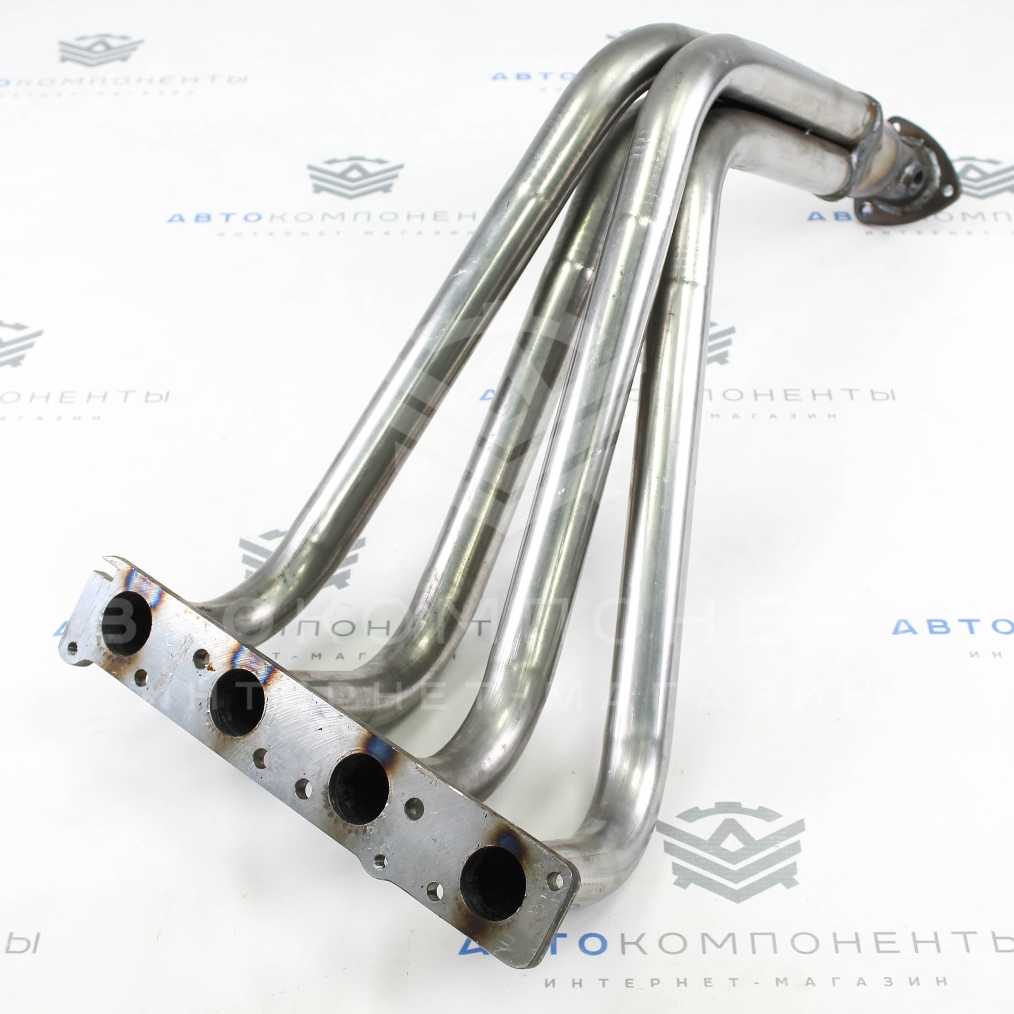 Выпускной коллектор (паук) "DK PRO" на "треугольном фланце" 16v 4-1 ВАЗ 2110-2112, Приора (ПНО0022)