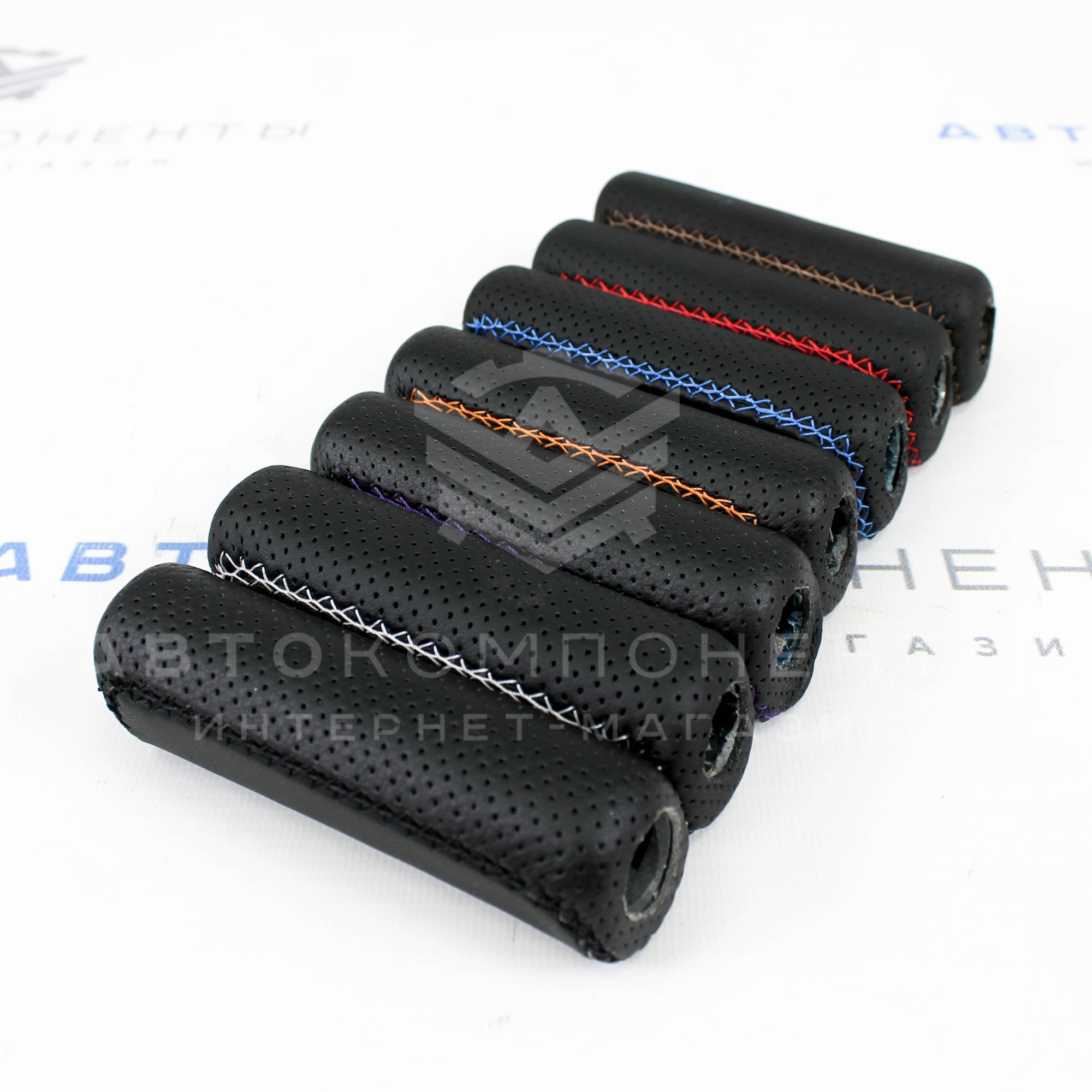 Ручка ручника в коже