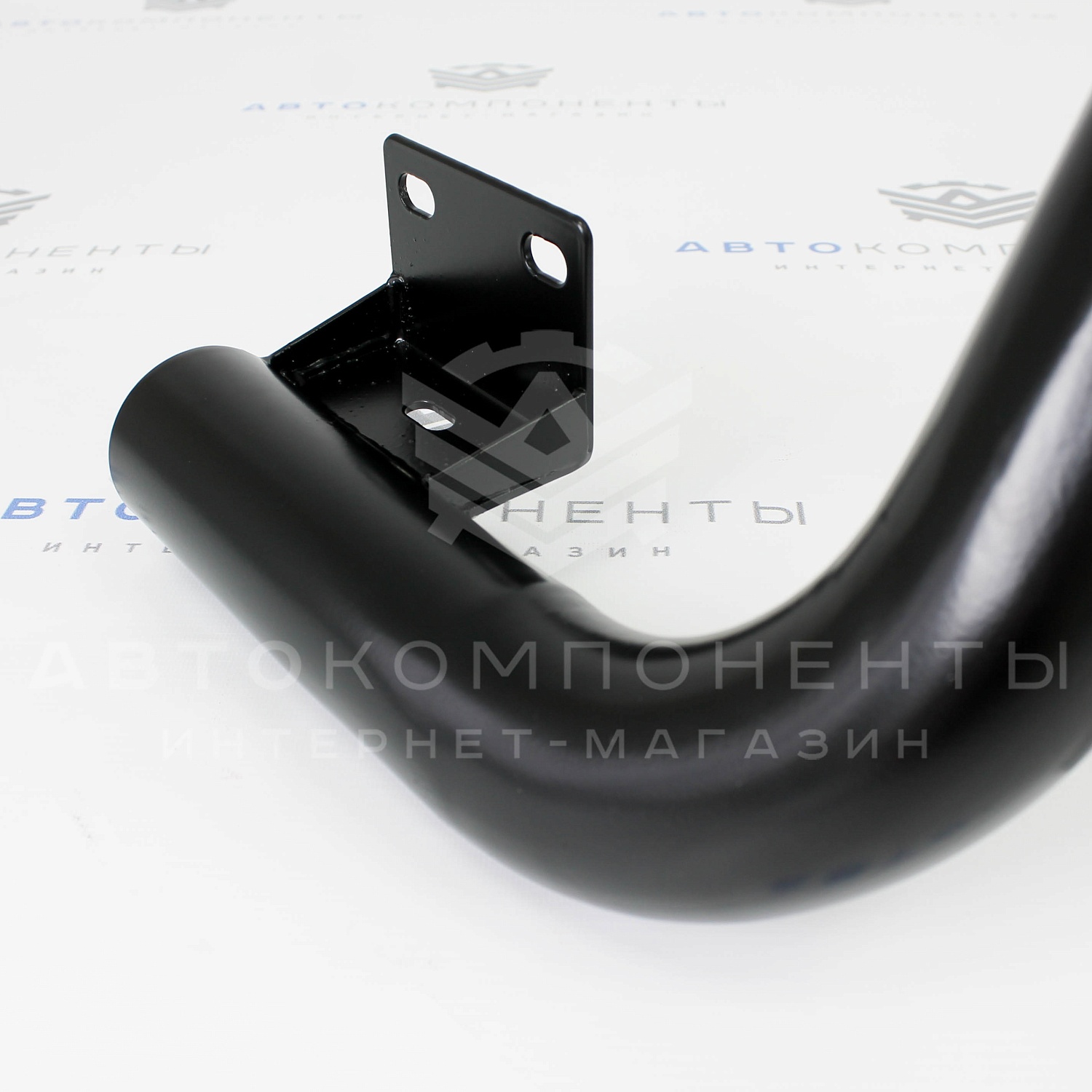 Защита заднего бампера ДУГА (d63,5) Техносфера (черный мат) Нива 4х4 Урбан