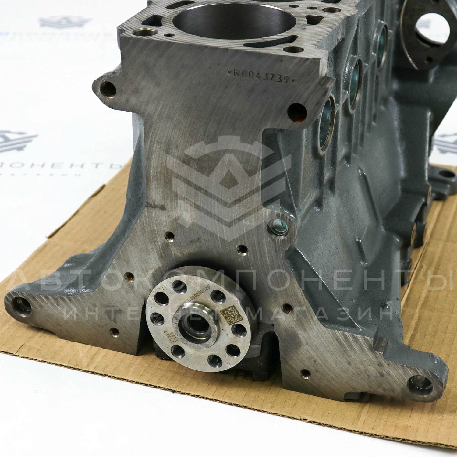 Блок цилиндров двигателя 11183 (в сборе) Лада Гранта, Калина, Приора