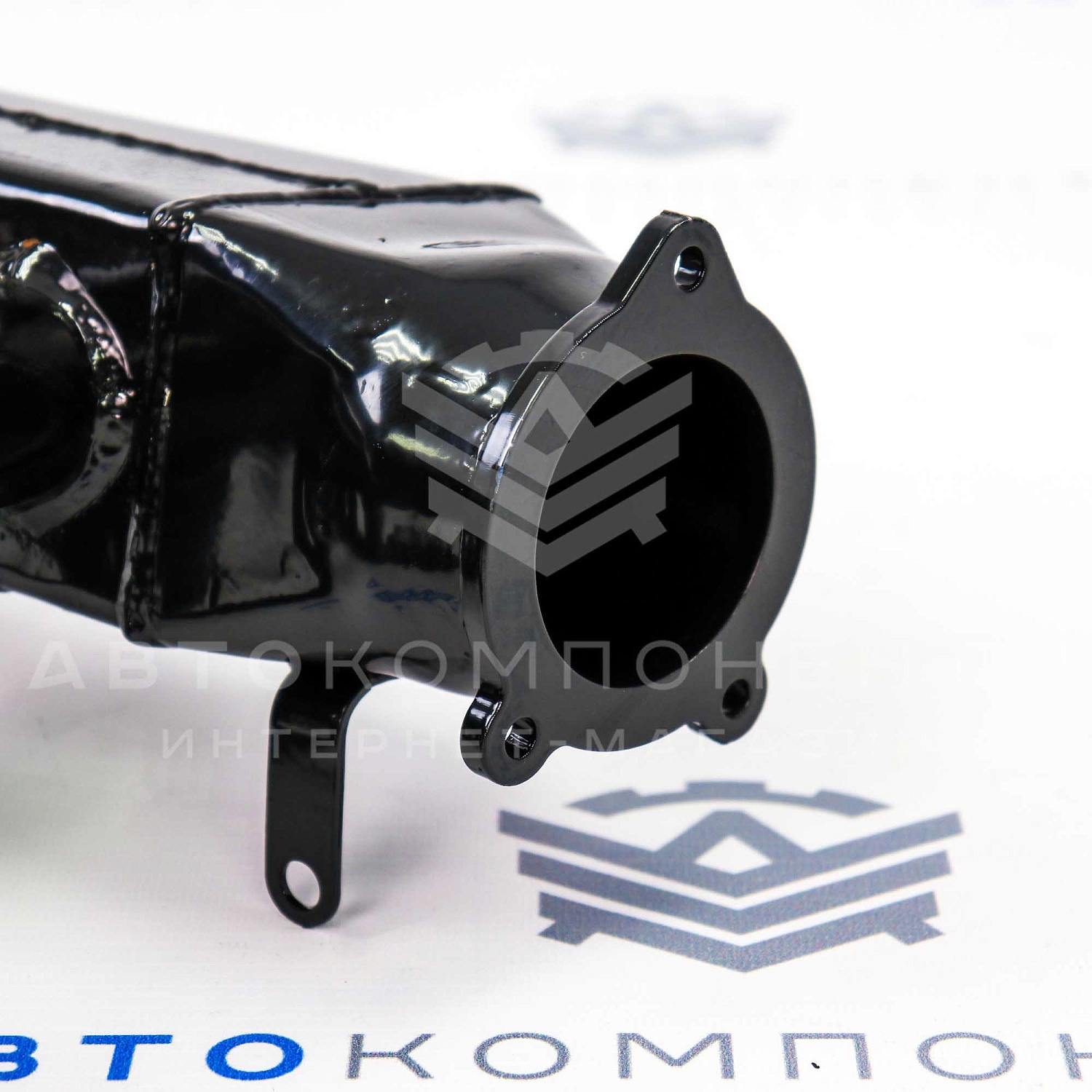 Ресивер STT 16V Лада Приора, квадратный (электронная заслонка 21126) Е-ГАЗ фланец ø38мм